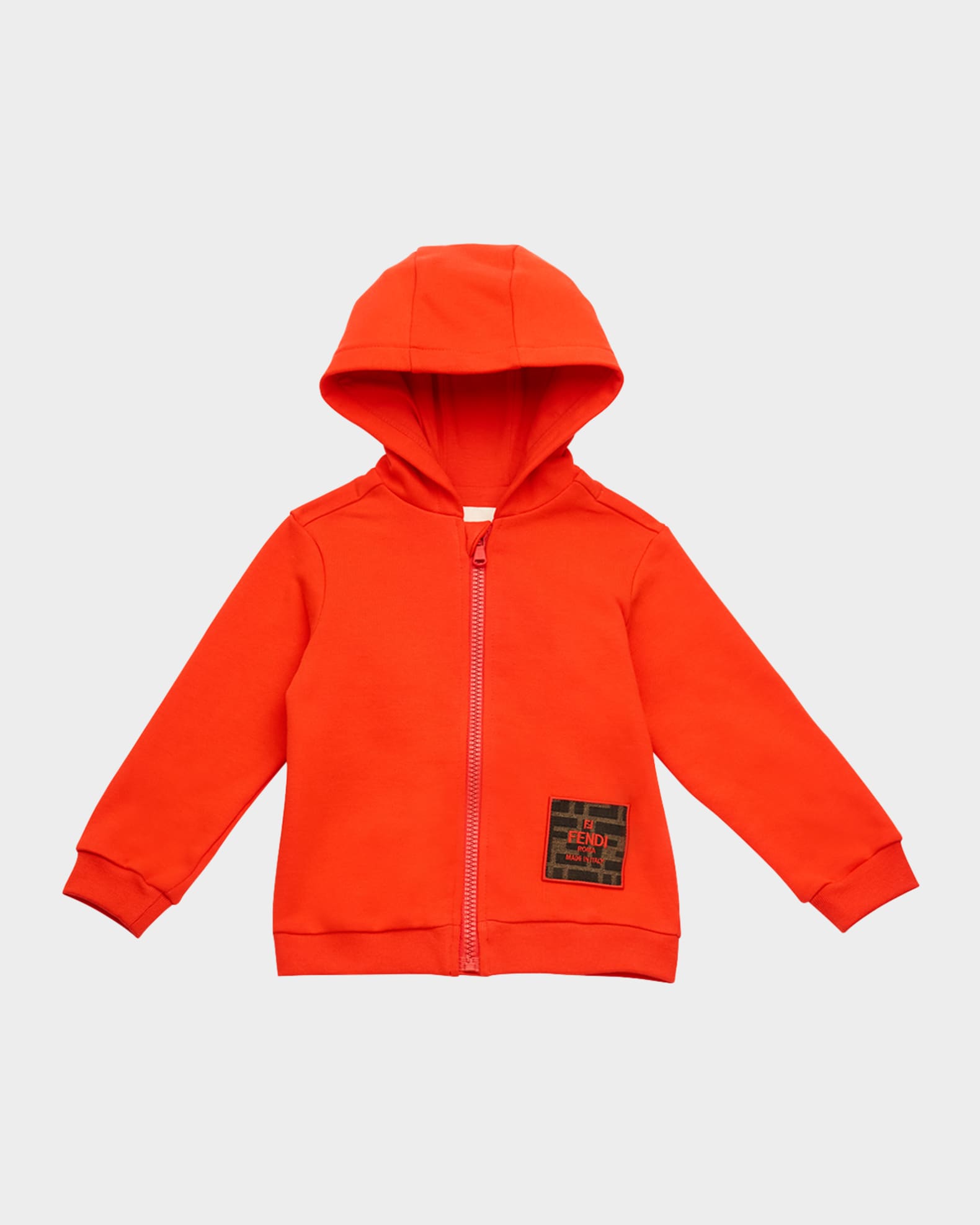 Fendi hoodie red discount