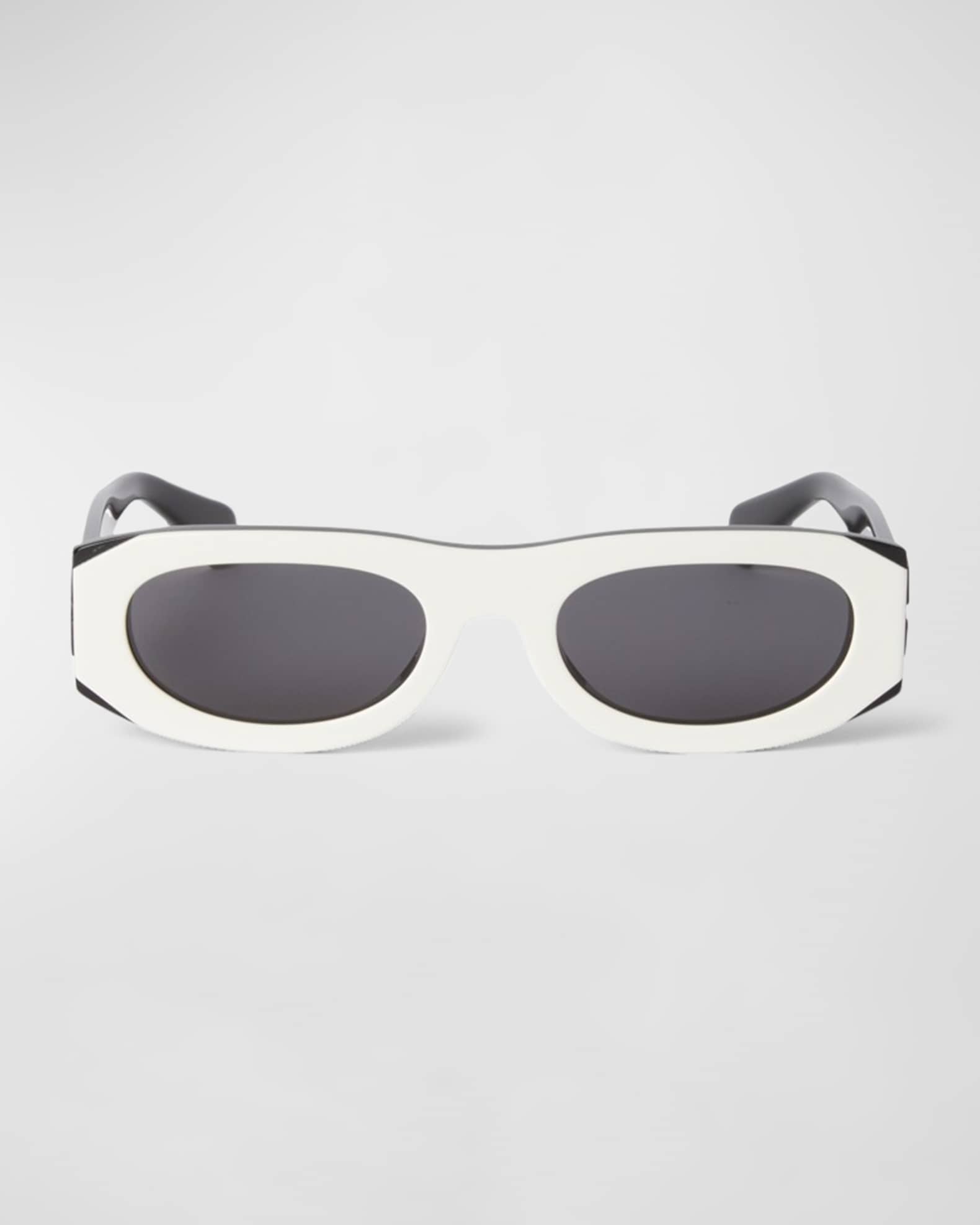 Orlando Oval Acetate Sunglasses 1
