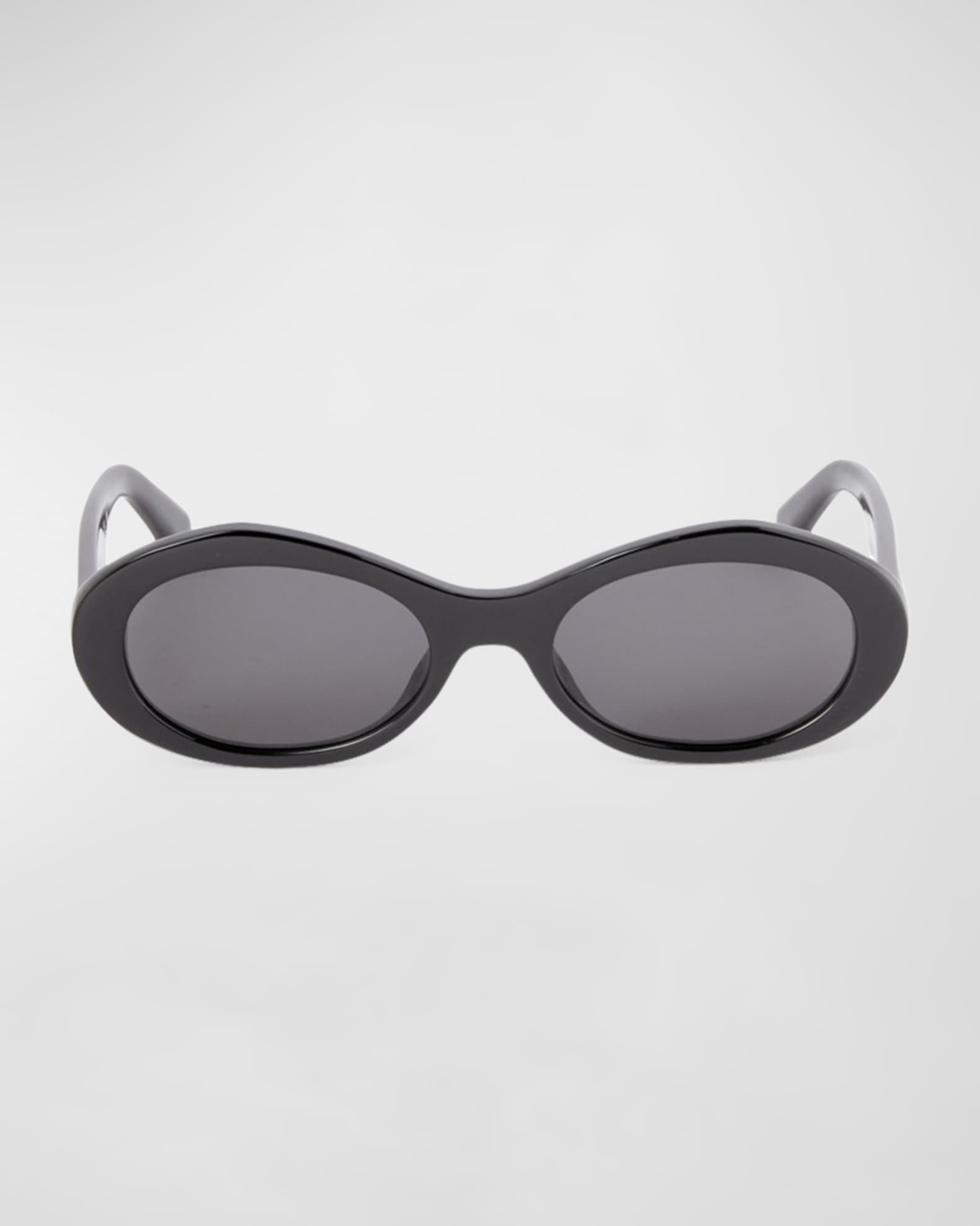 Edison Oval Acetate Sunglasses  1