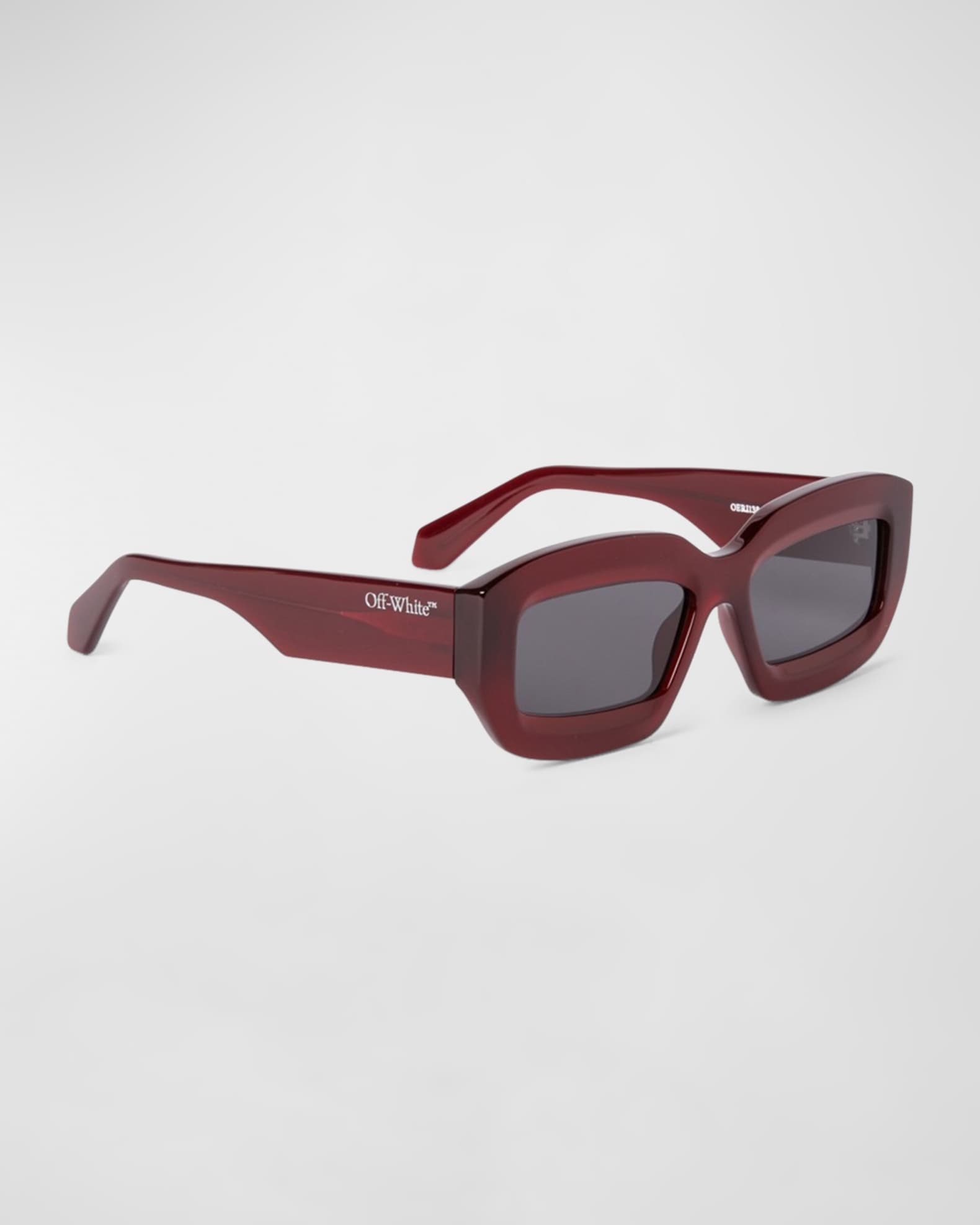 Charlotte Rectangle Acetate Sunglasses 0