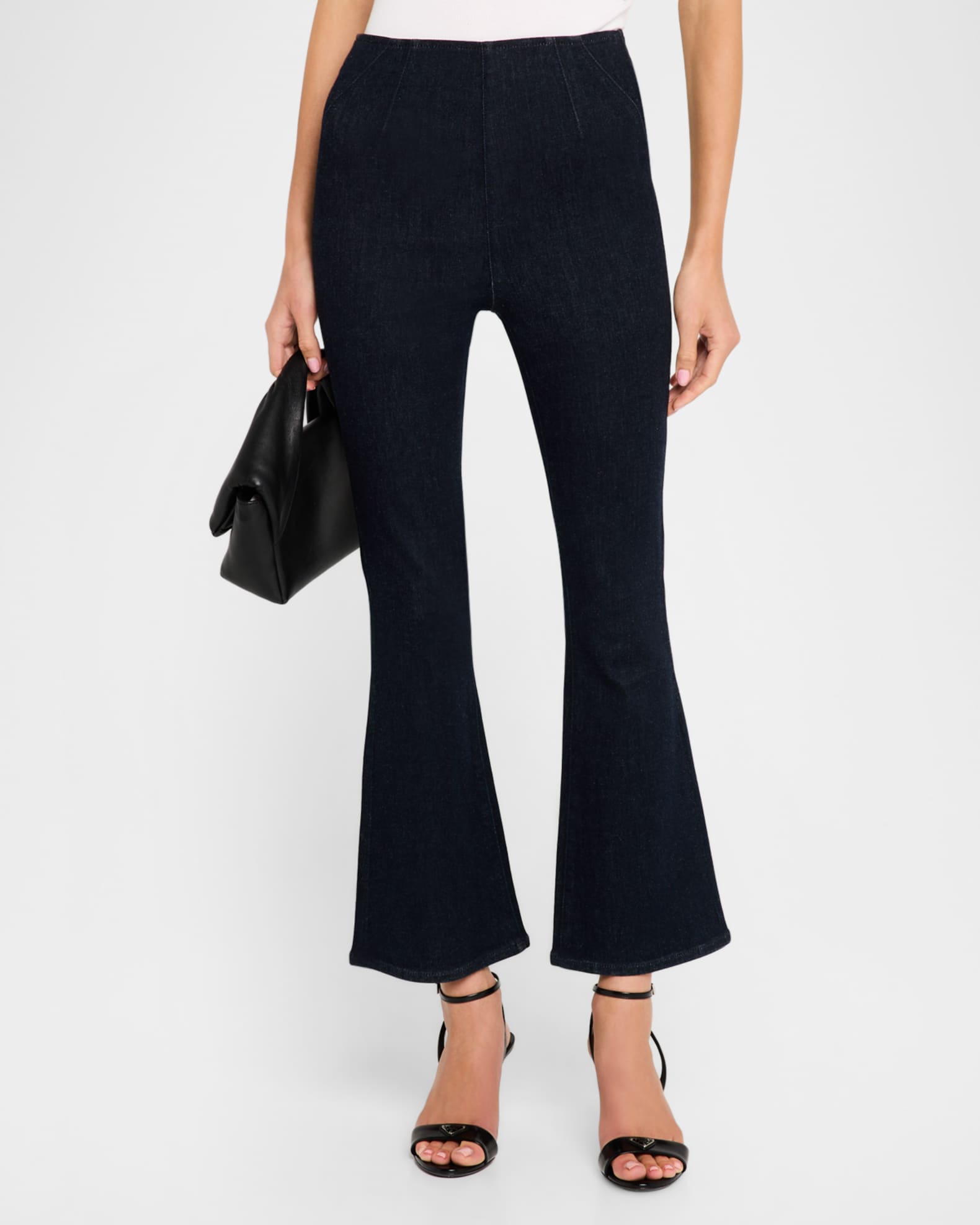 Carson Off-Duty Kick-Flare Jeans