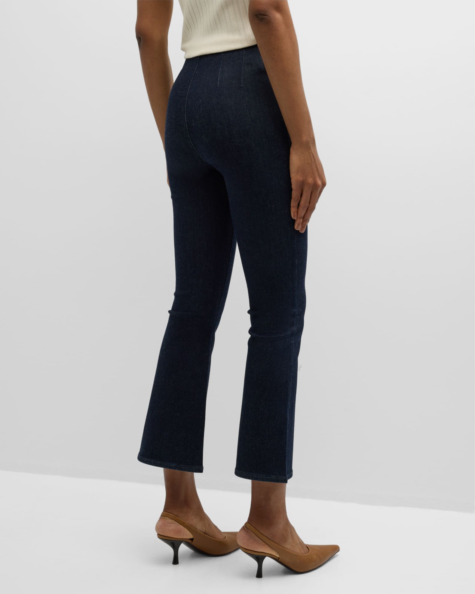Carson Off-Duty Kick-Flare Jeans