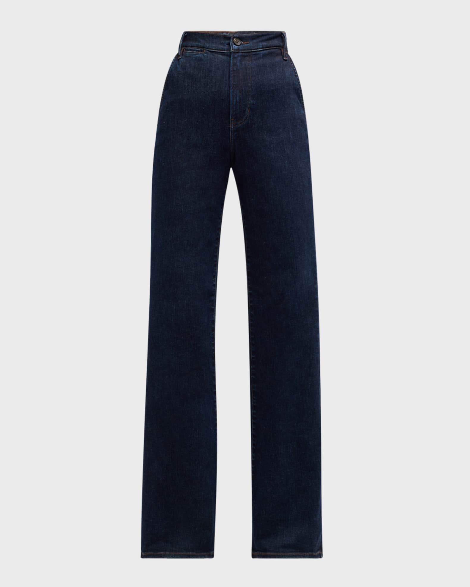 Crosbie Wide-Leg Trouser Jeans 0