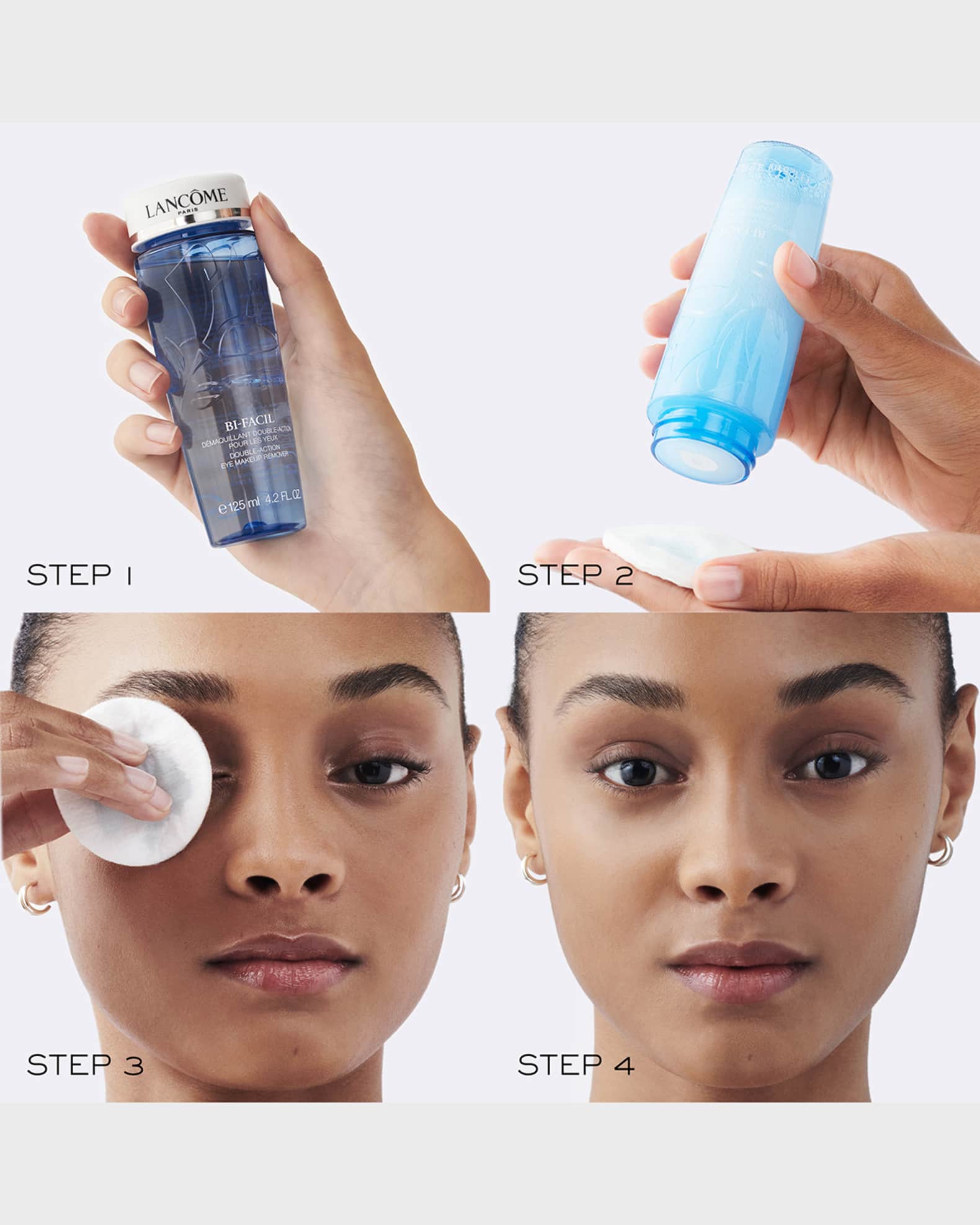 Crème Mousse Confort Cleanser and BiFacil DoubleAction Eye