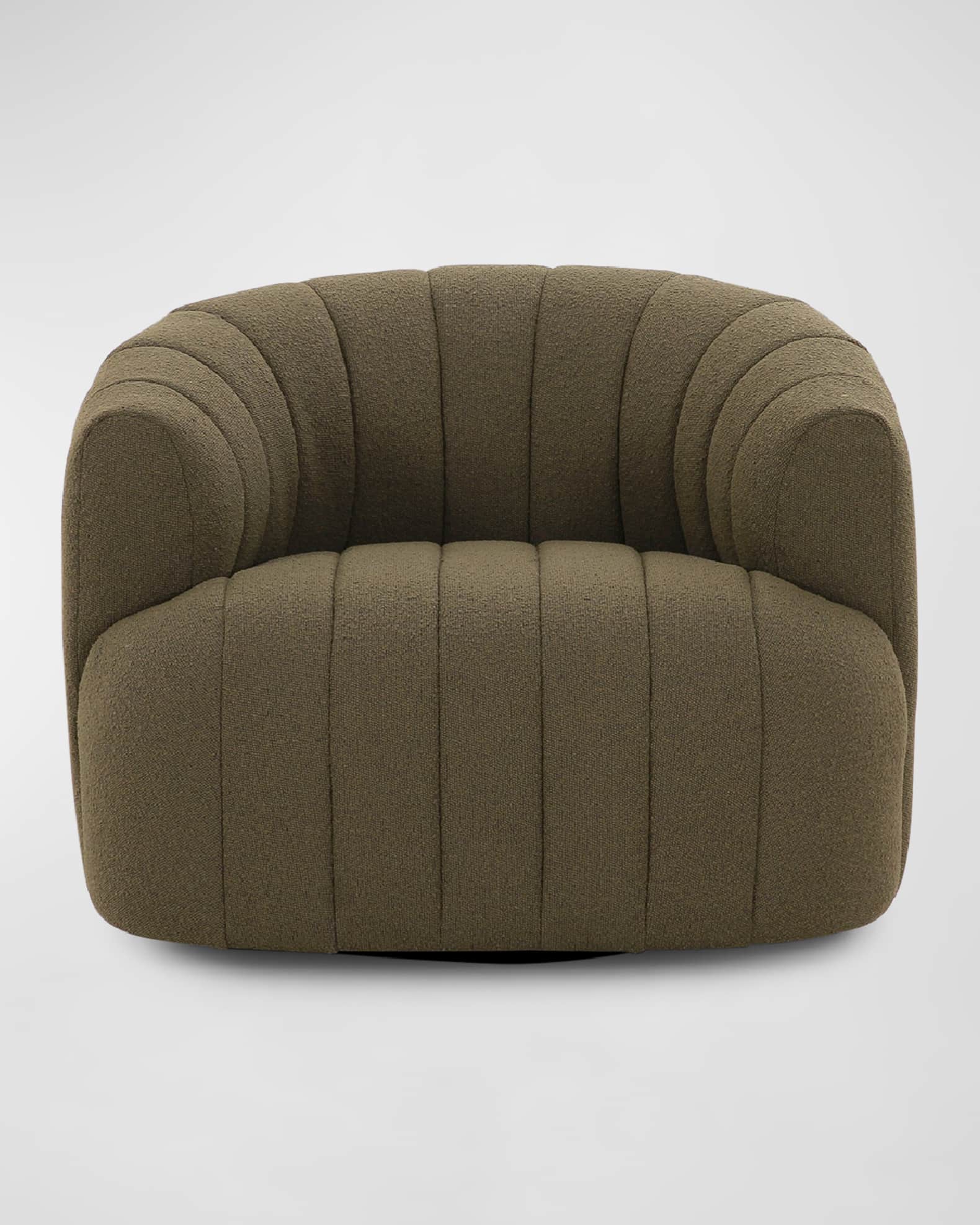 Elliana Boucle Swivel Chair 1