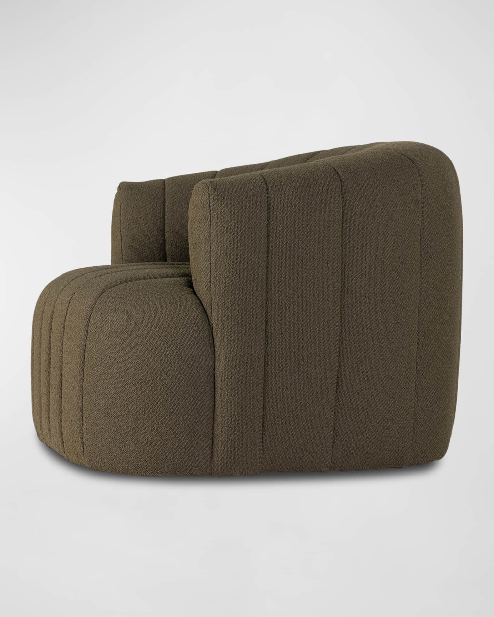 Four Hands Elliana Boucle Swivel Chair Neiman Marcus