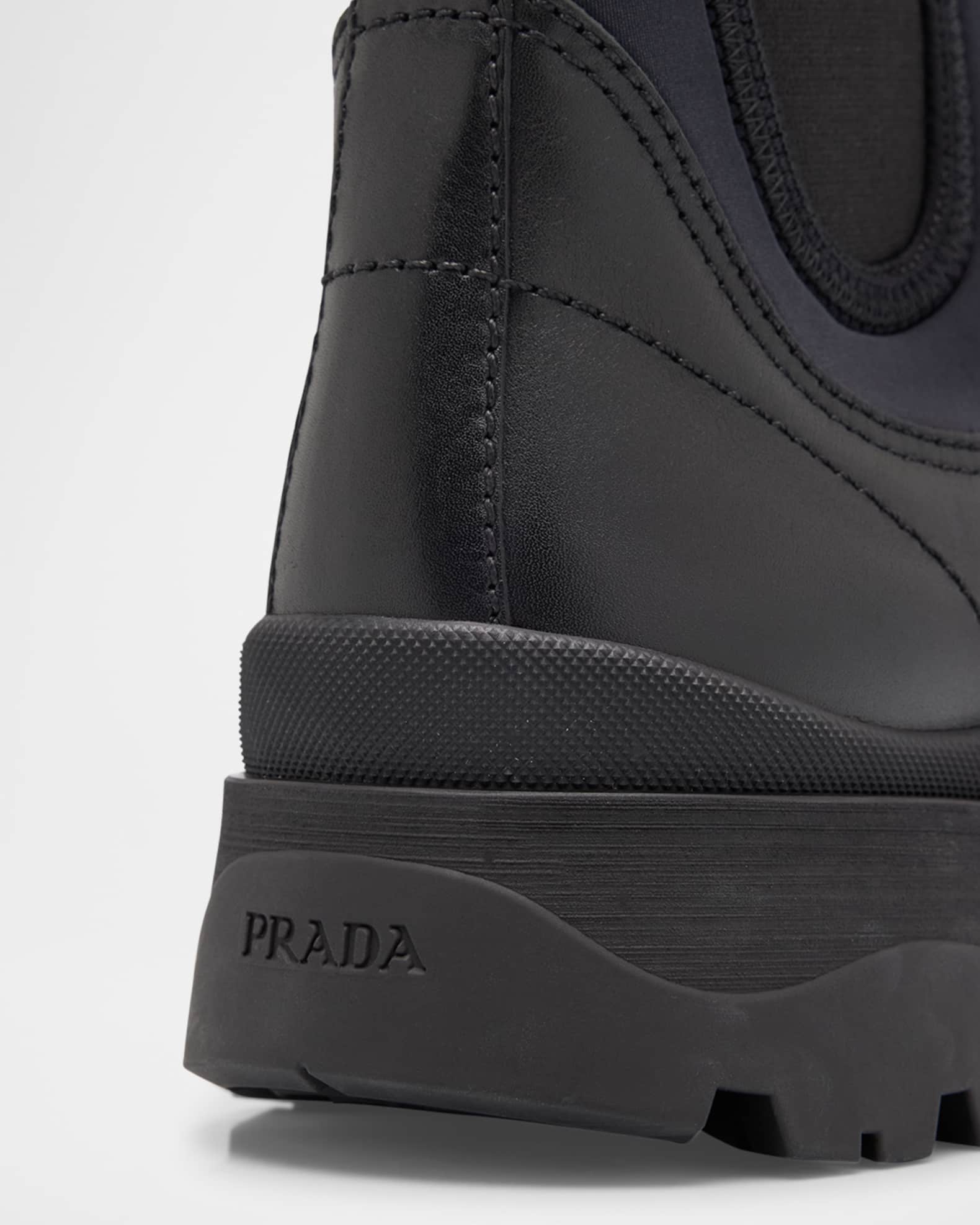 Prada neoprene chelsea boots online