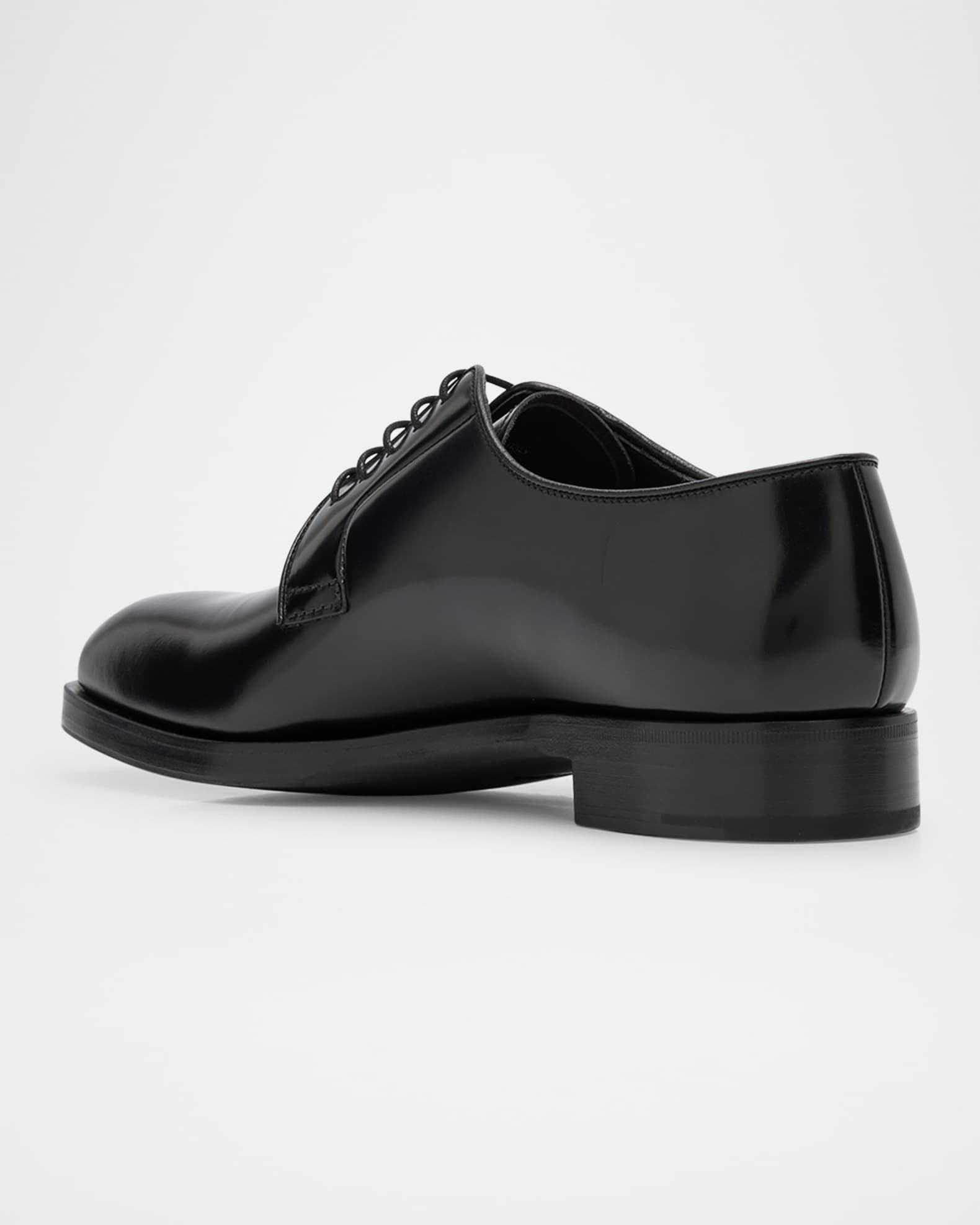 Men's Brushed Leather Derby Shoes 1