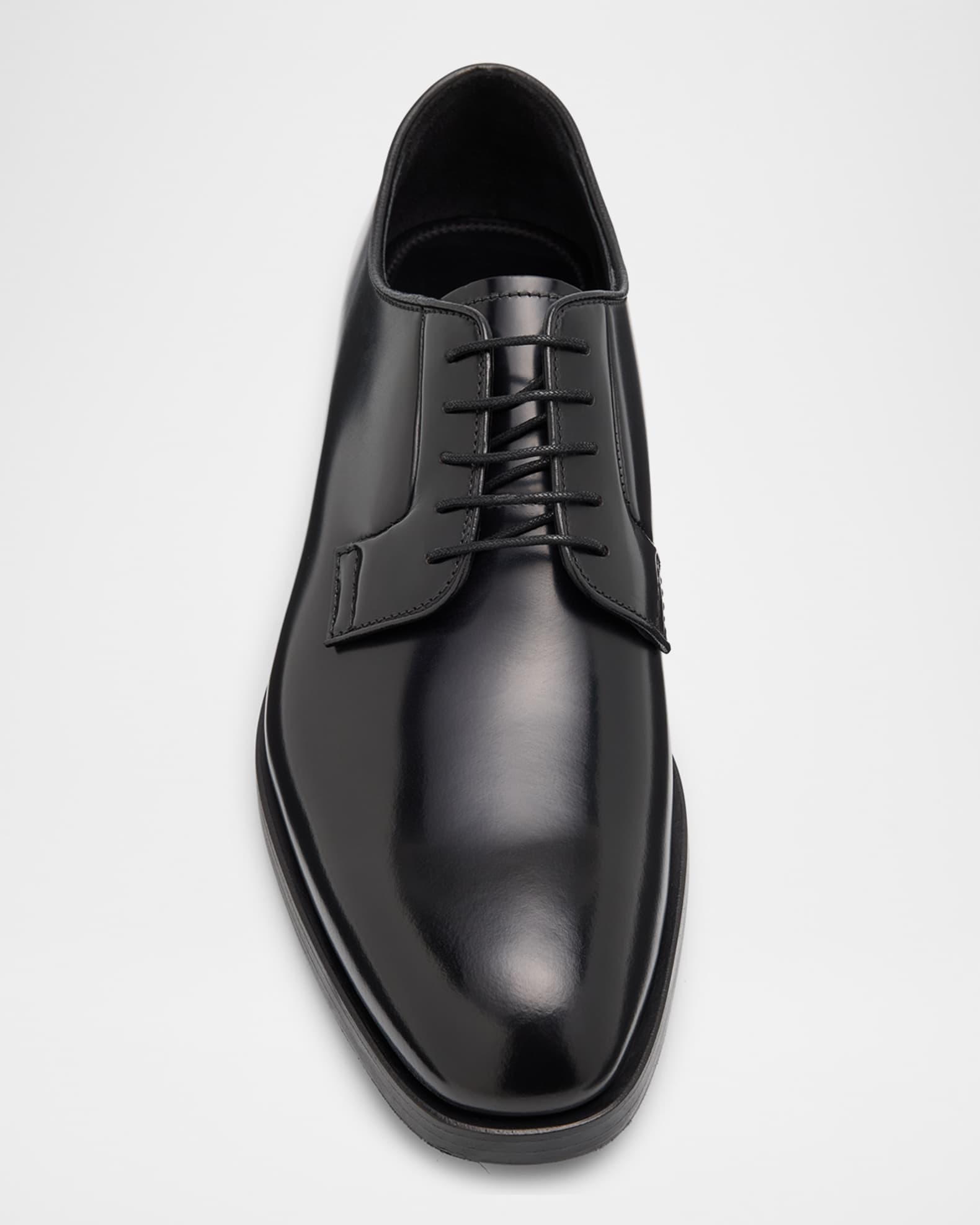 Men s Brushed Leather Derby Shoes