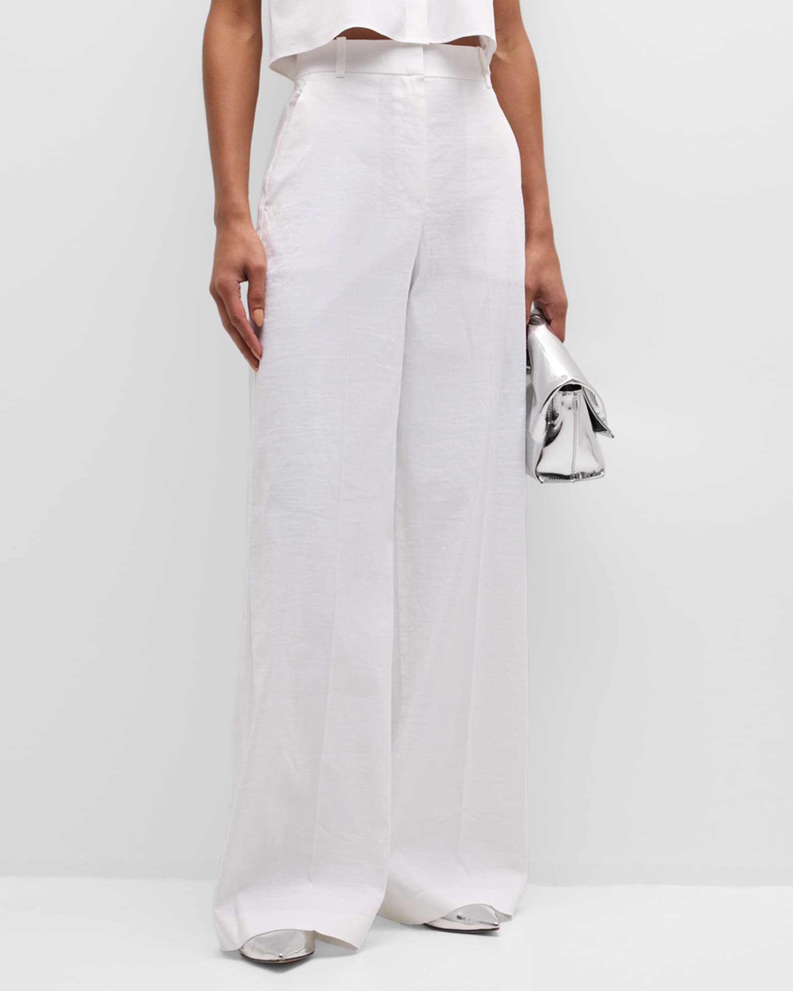 High-Rise Good Linen Trousers 1