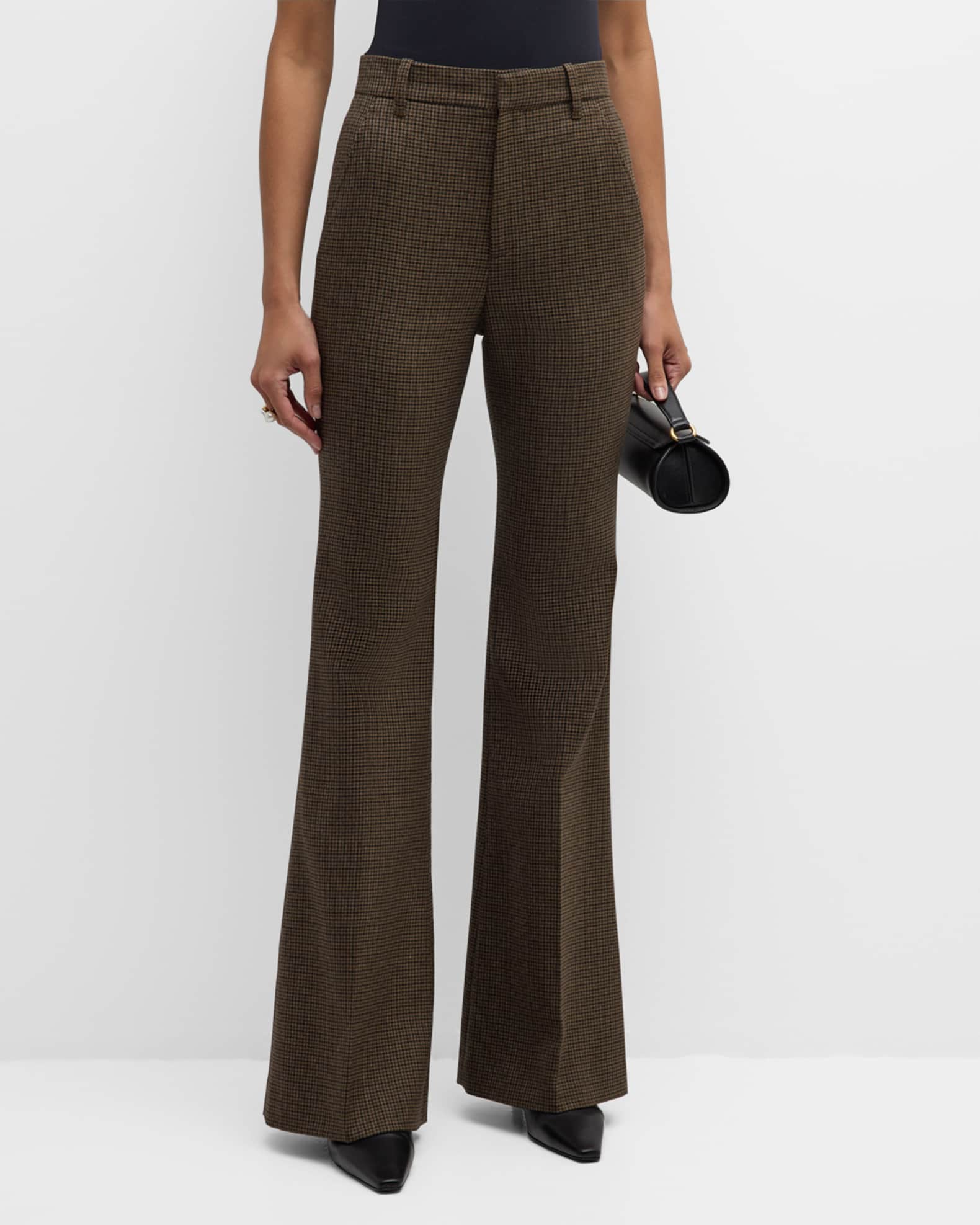 Maizie Flare Wool Pants 1