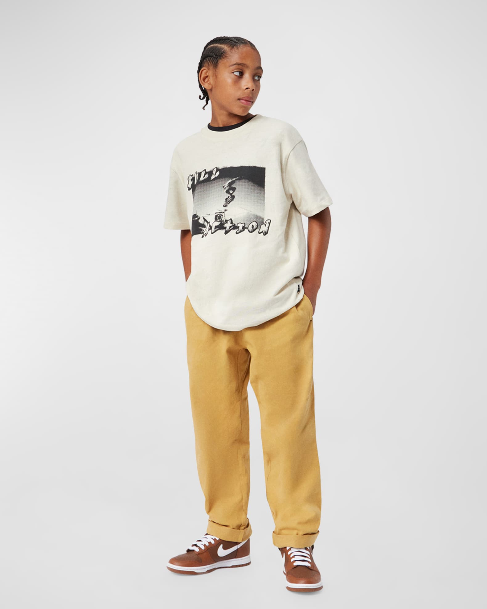 Boy's Amor Straight Pants 1