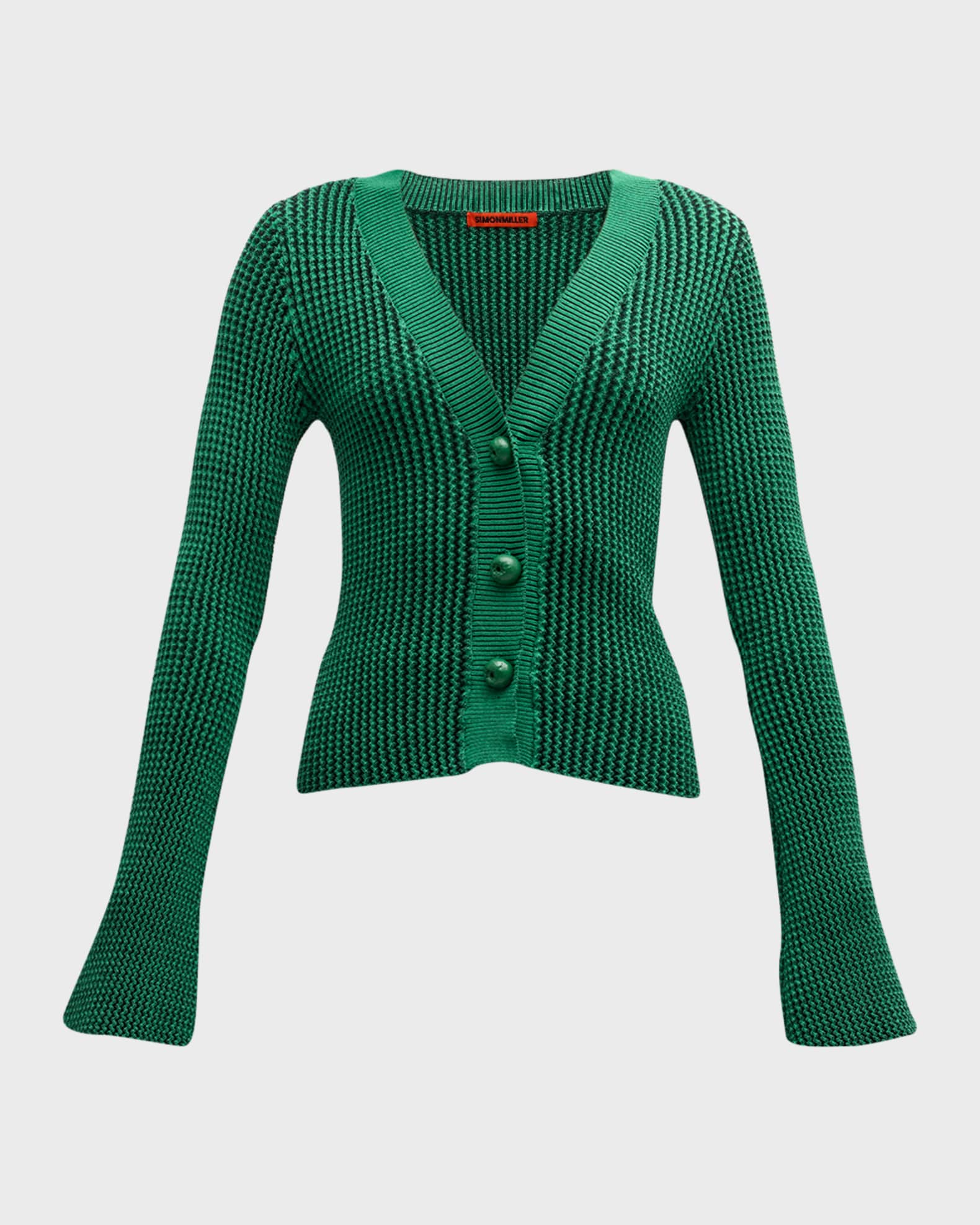 Reversible Textured Knit Cardigan