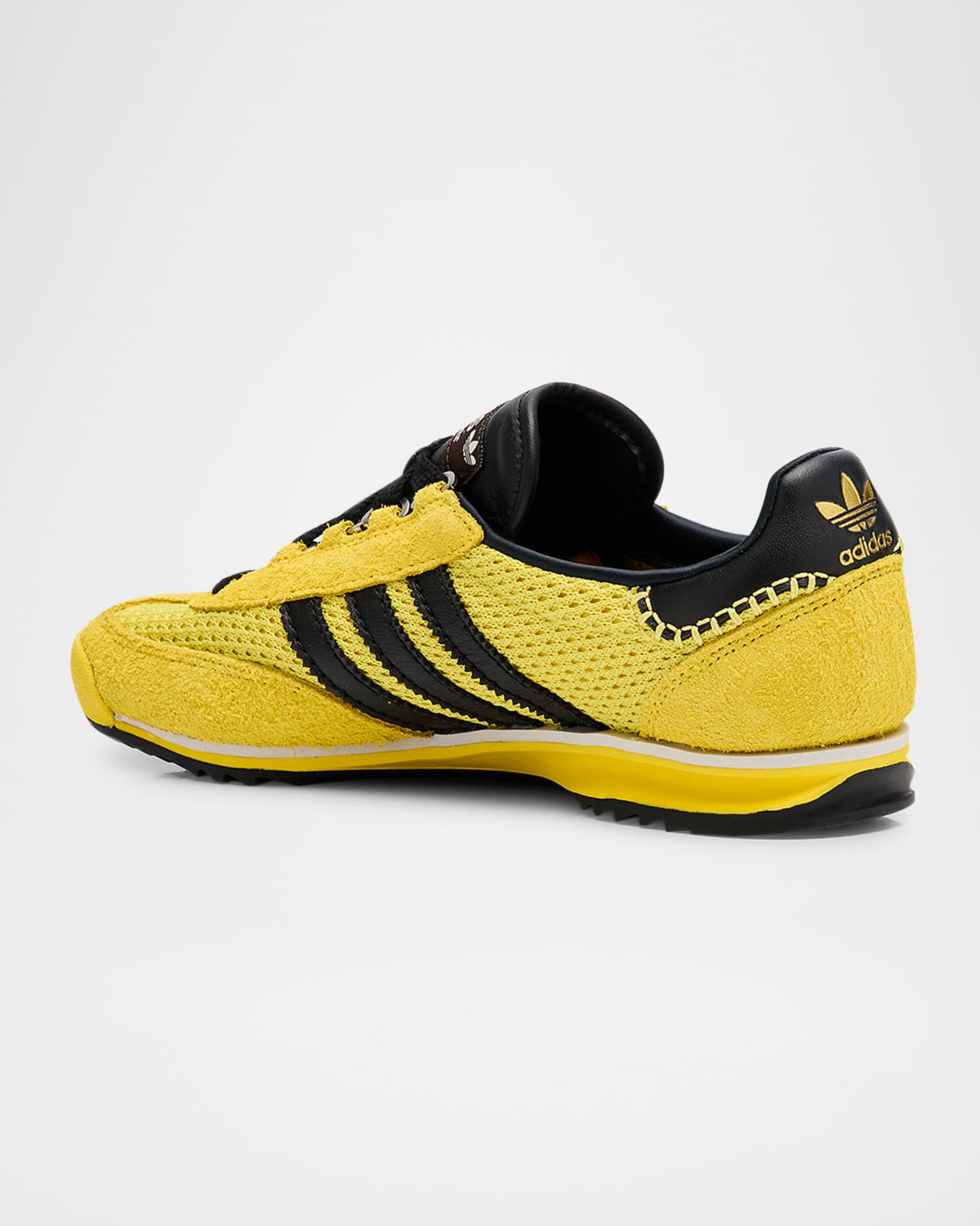 Men's SL76 Mesh and Leather Low-Top Sneakers 1