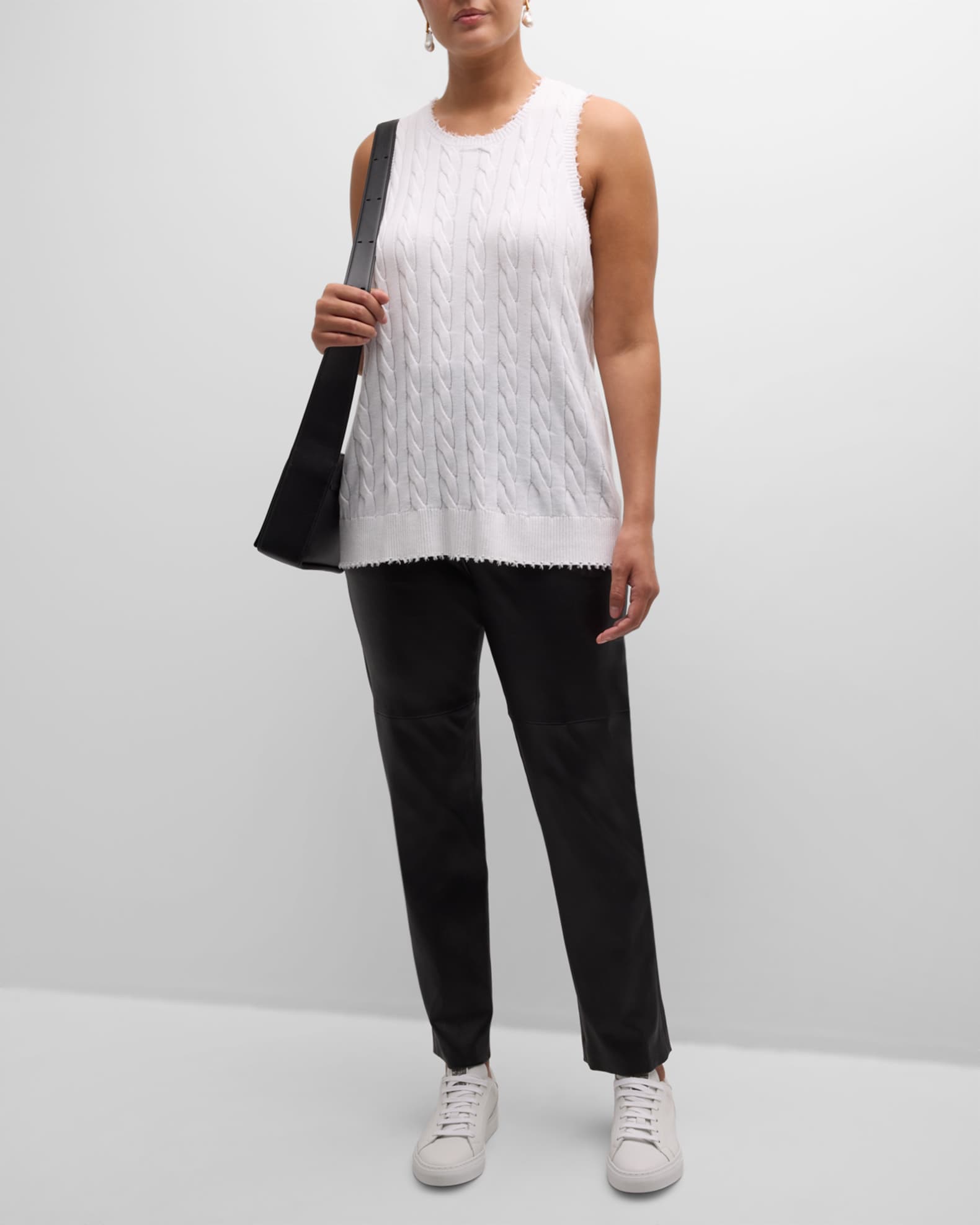 Plus size frayed sweater new arrivals