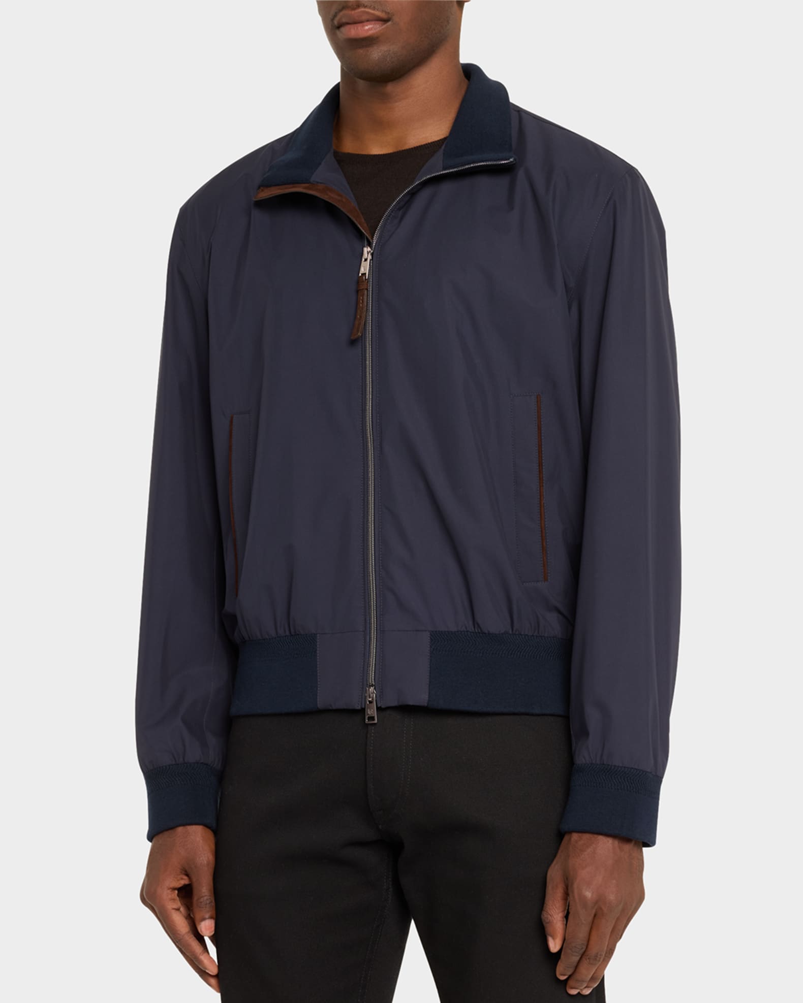 Silk silk windbreaker online
