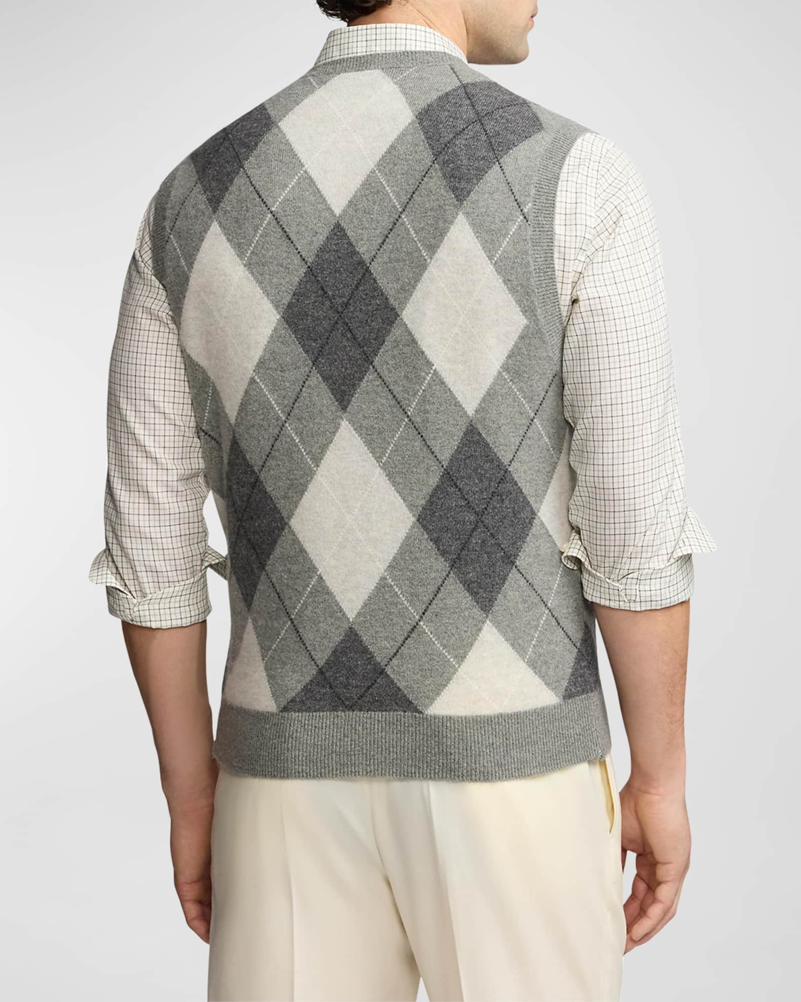 Purple argyle sweater vest discount