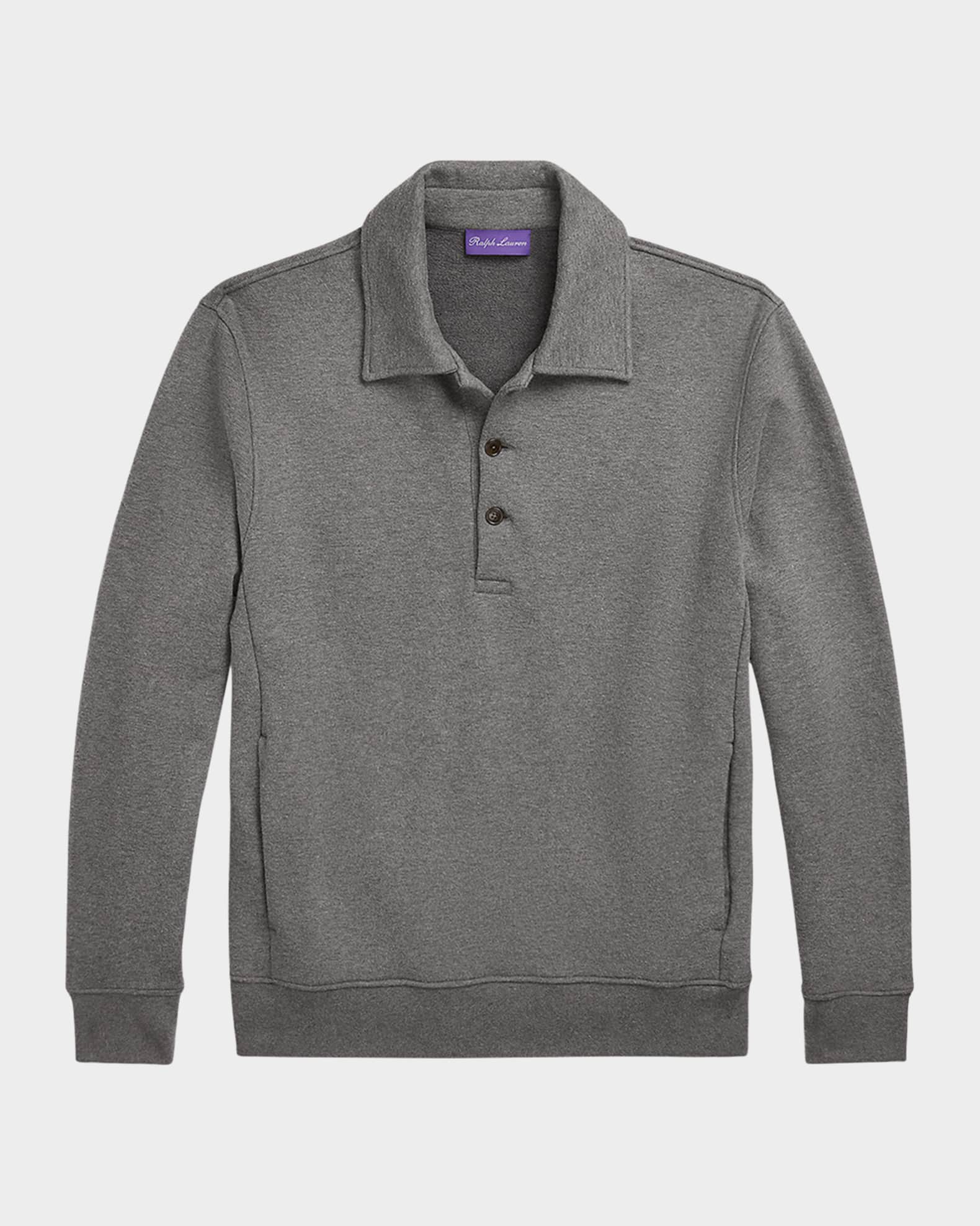 Collared sweatshirt mens store