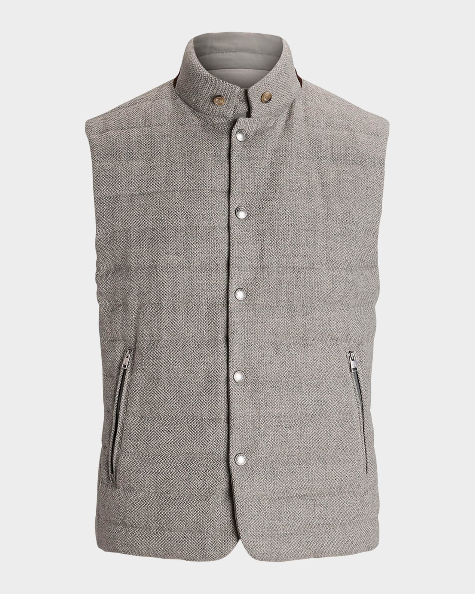 Ralph lauren tweed vest online
