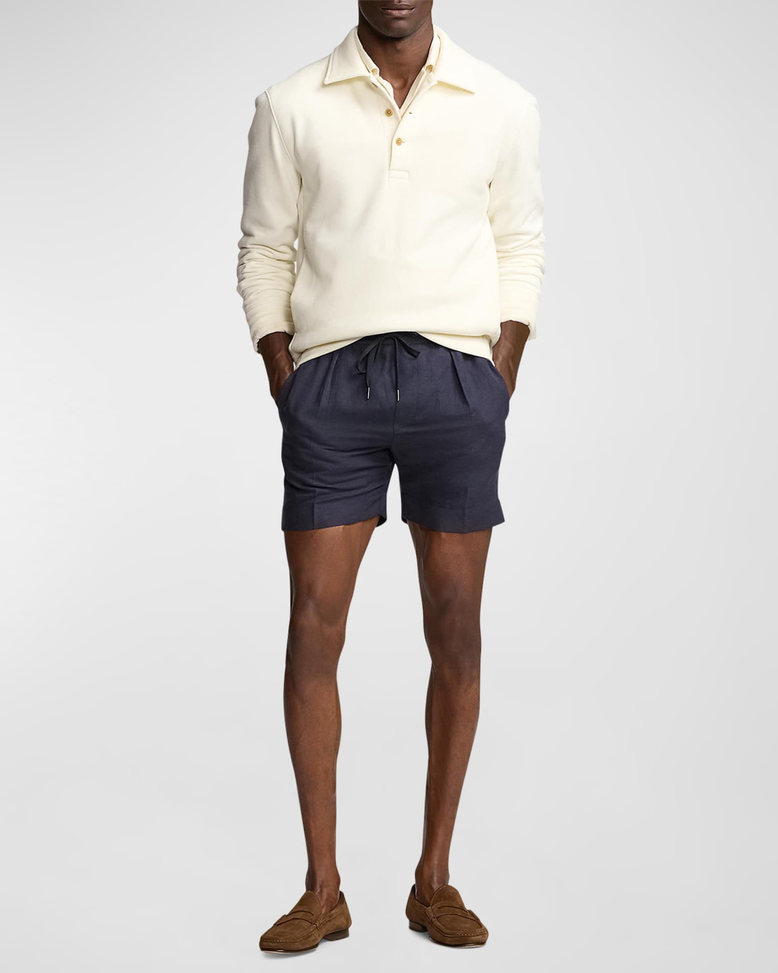 Ralph lauren mens drawstring shorts store