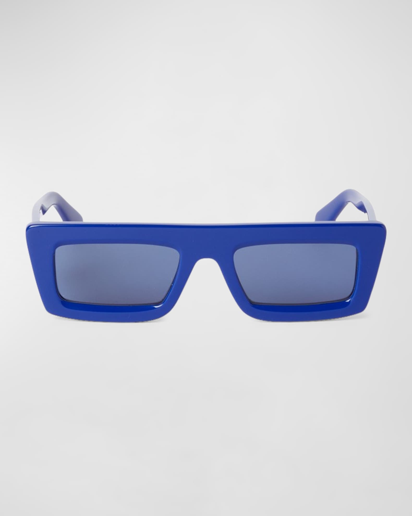 Men's Ontario Acetate Rectangle Sunglasses - Thumbnail 2