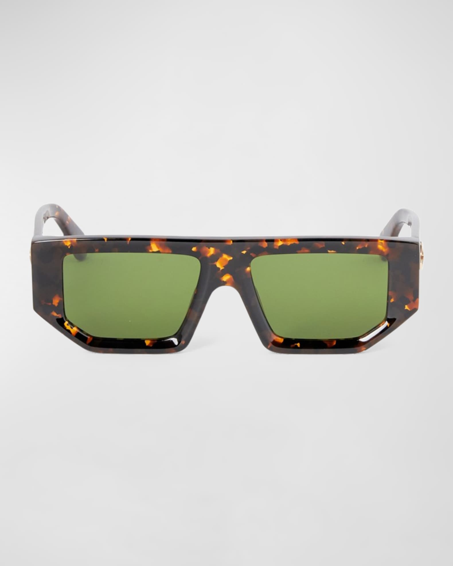 Men's Vancouver Acetate Rectangle Sunglasses 1