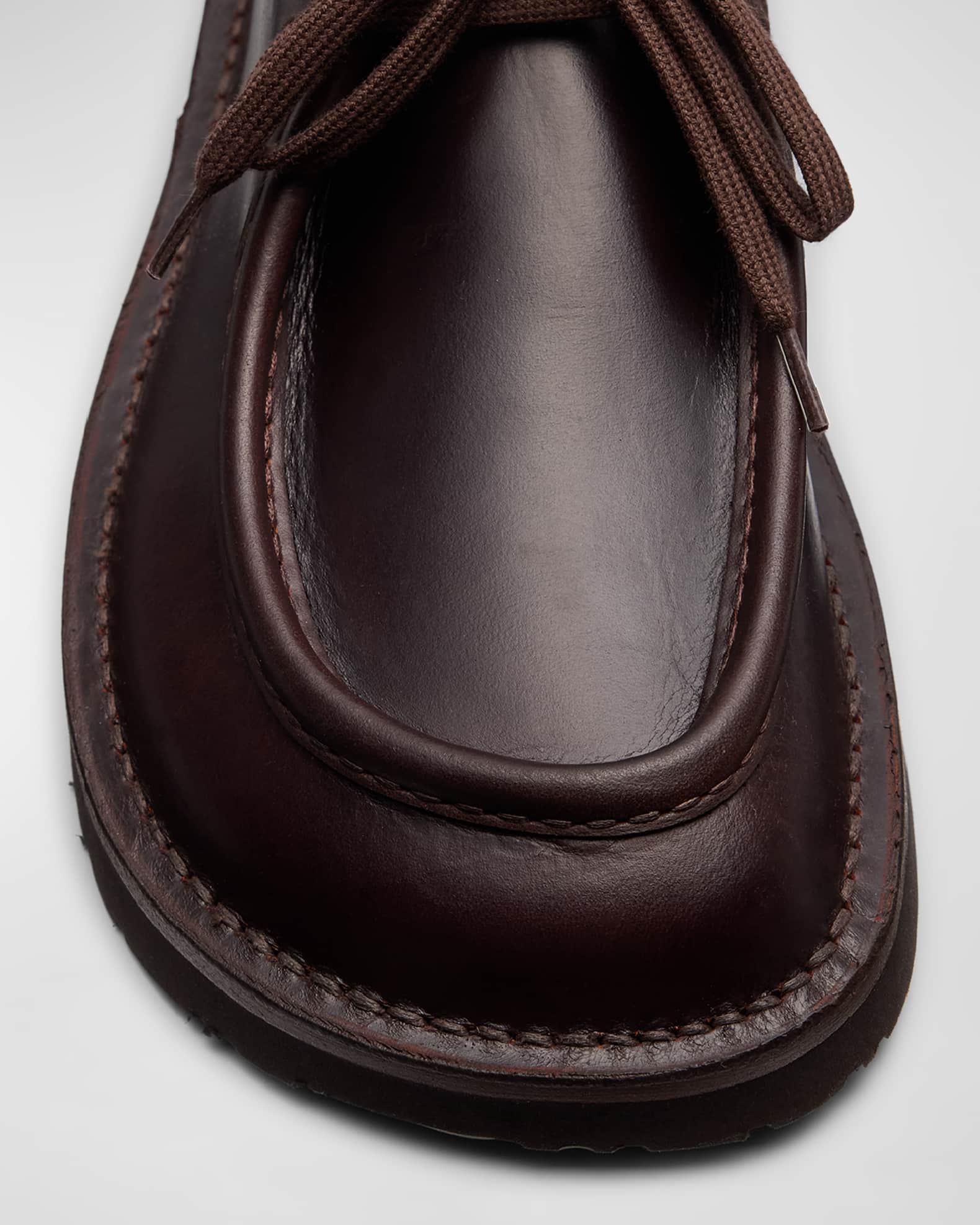 【24AW NEW】LOEWE_men / Faro Moc-Toe レザー ダービーシューズ 24AW NEW】LOEWE_men / Faro Moc-Toe レザー ダービーシューズ