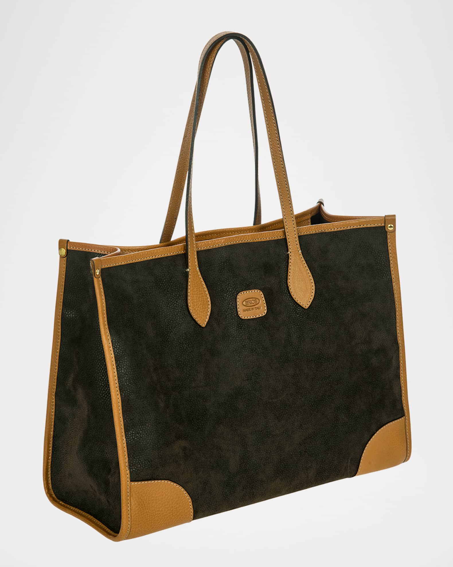 Bric s Life Faux Suede Tote Bag Neiman Marcus