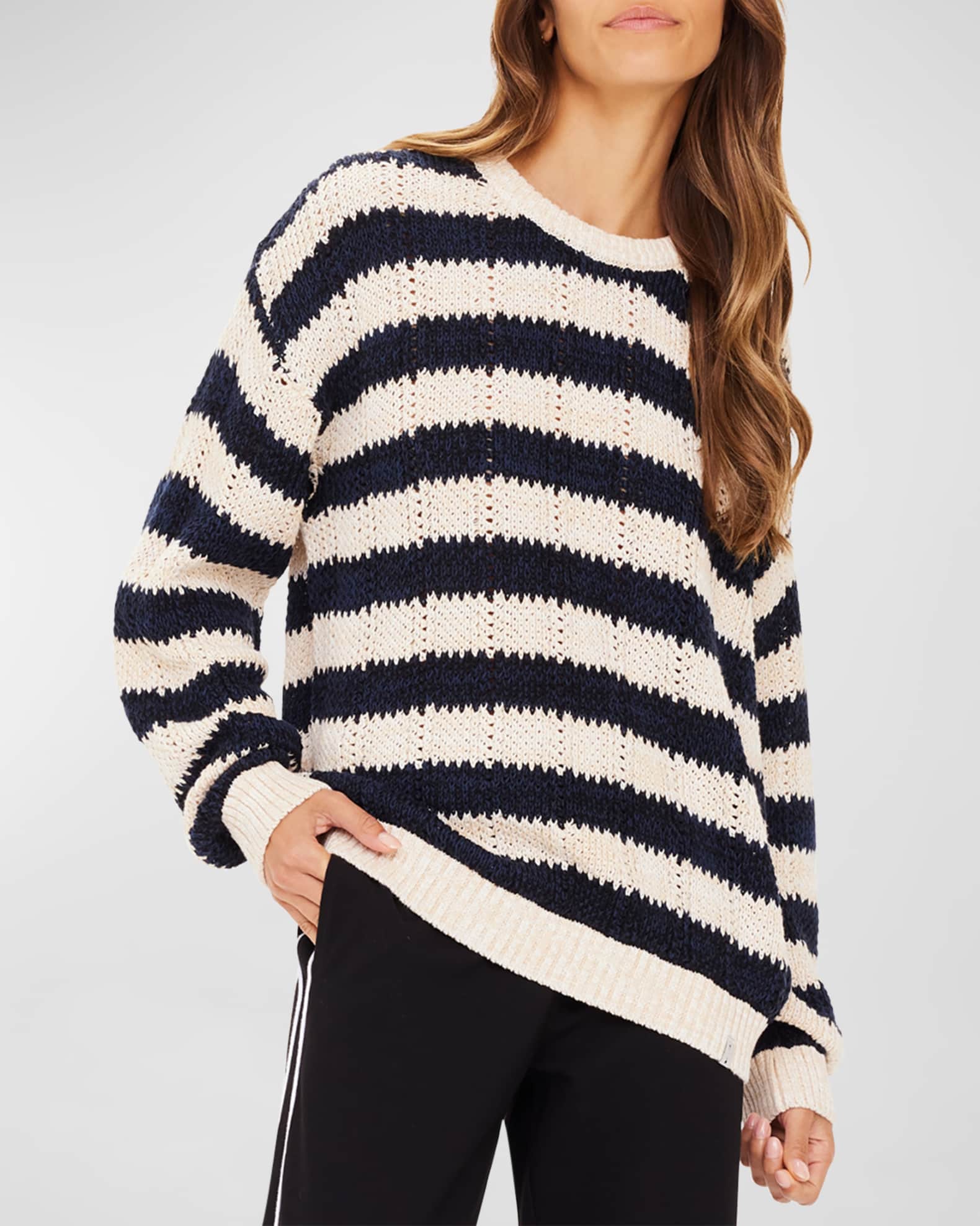 The Upside Queens Boo Knit Sweater Neiman Marcus