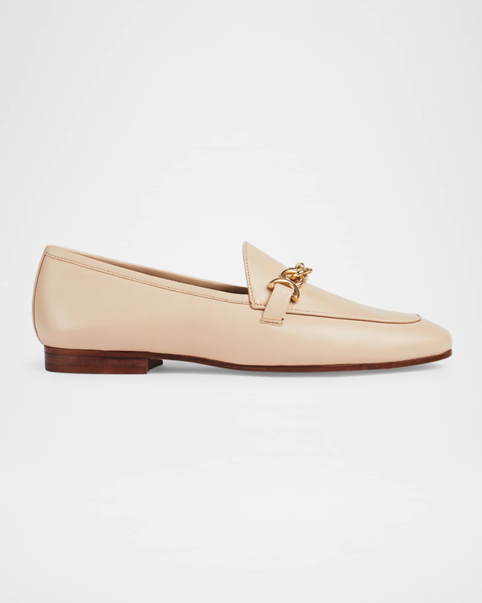 Linden Chain Leather Loafer - Lighttan main image 0