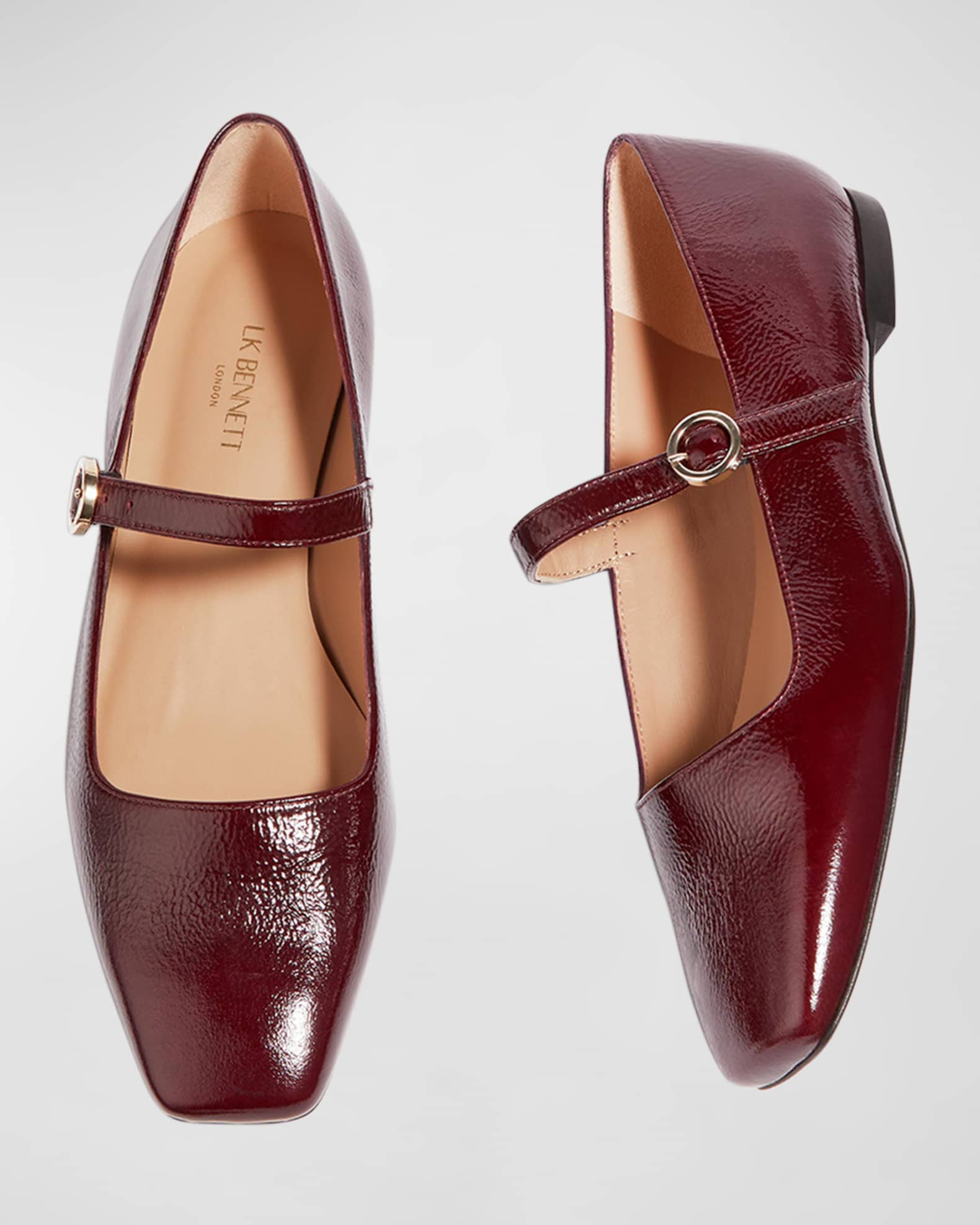 Lk bennett mary jane flats hotsell