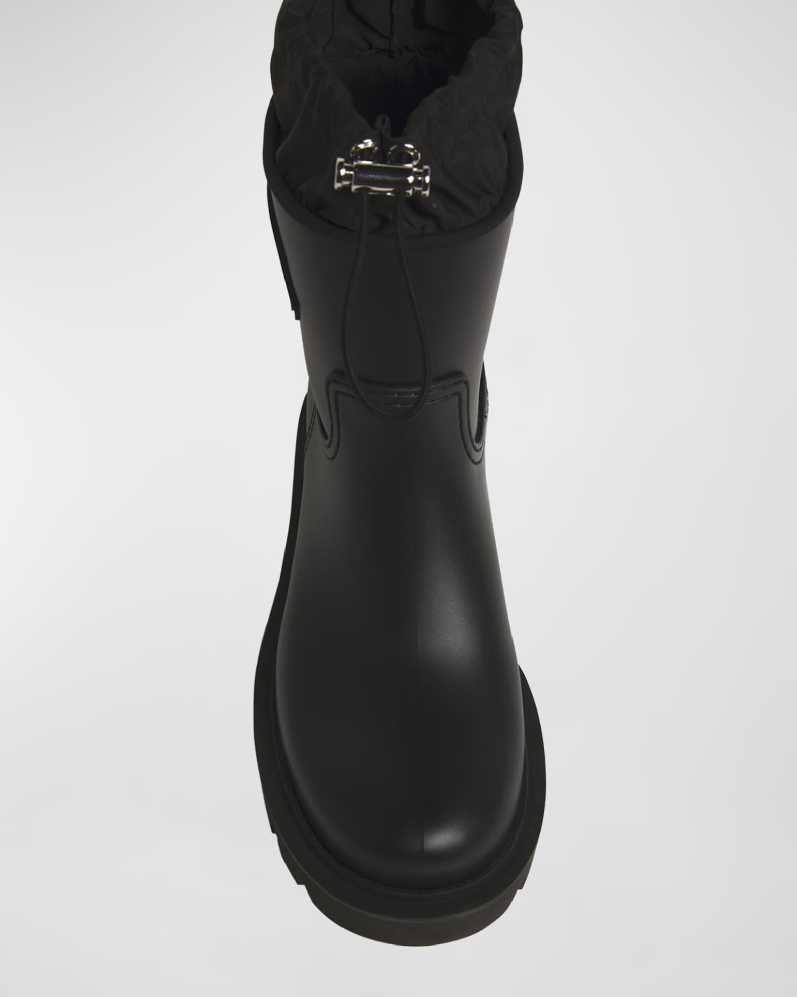 MONCLER】KICKSTREAM レインブーツ ドローストリング付き