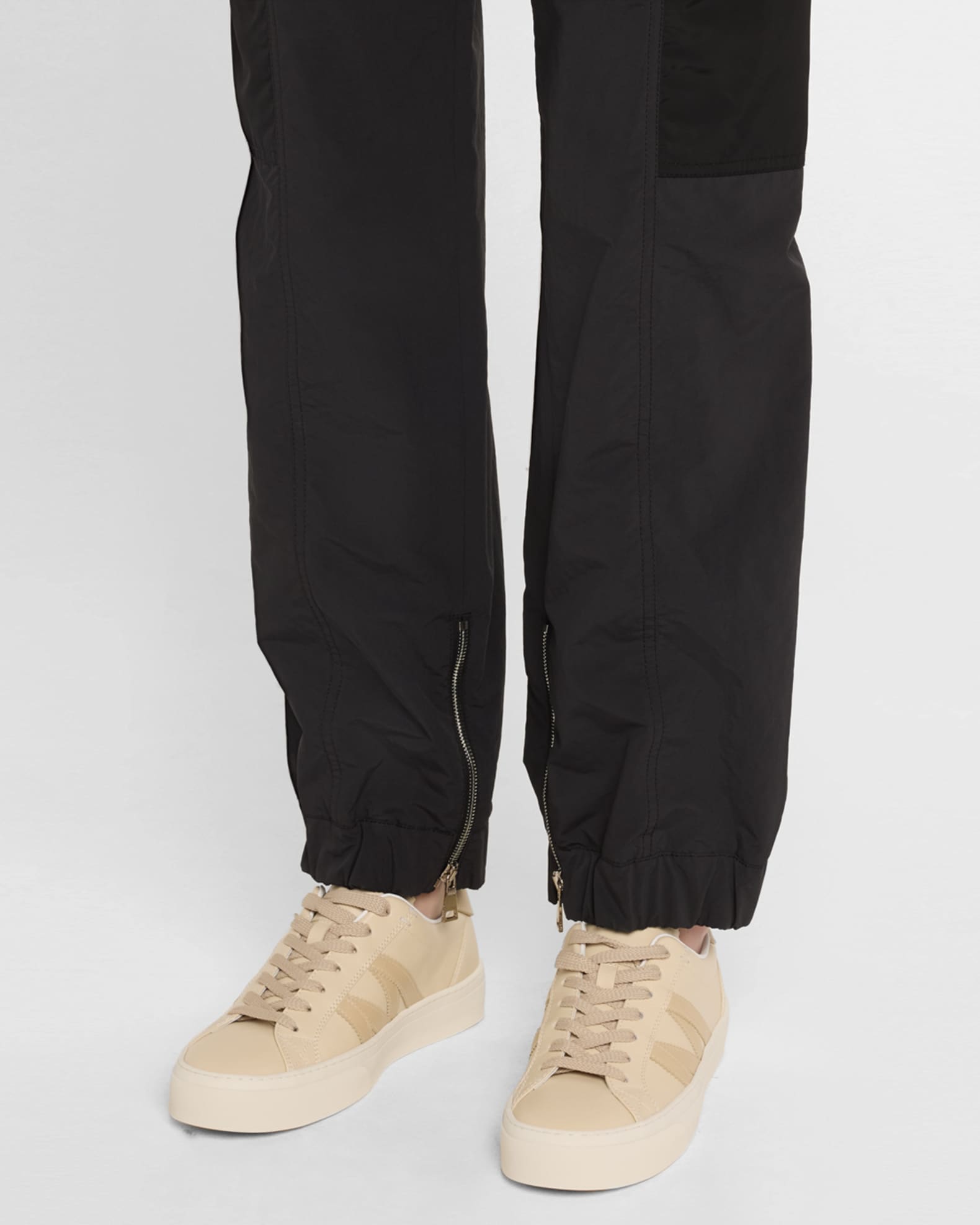 Monaco Leather Low-Top Sneakers 1