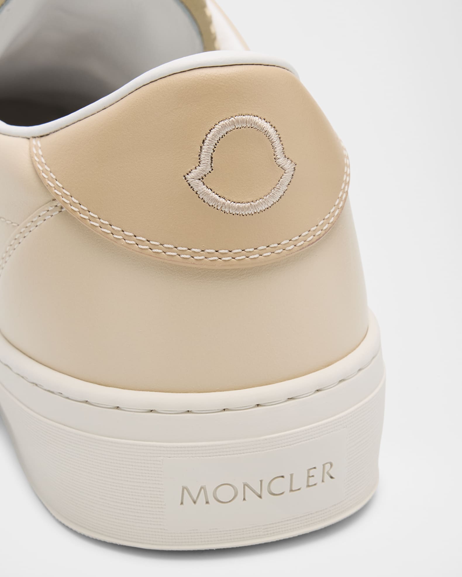 【送料&関税込】Moncler Monaco Leather Low-top Sneakers Moncler Monaco Leather Low-Top Sneakers | Neiman Marcus