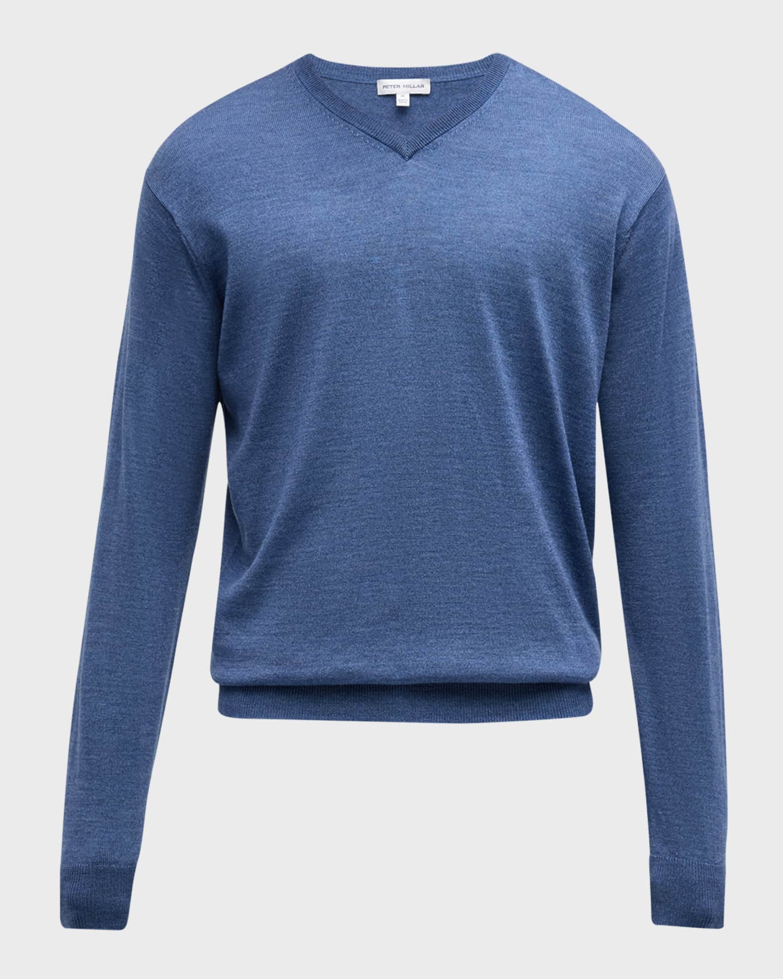 Men's Autumn Crest V-Neck Sweater 0