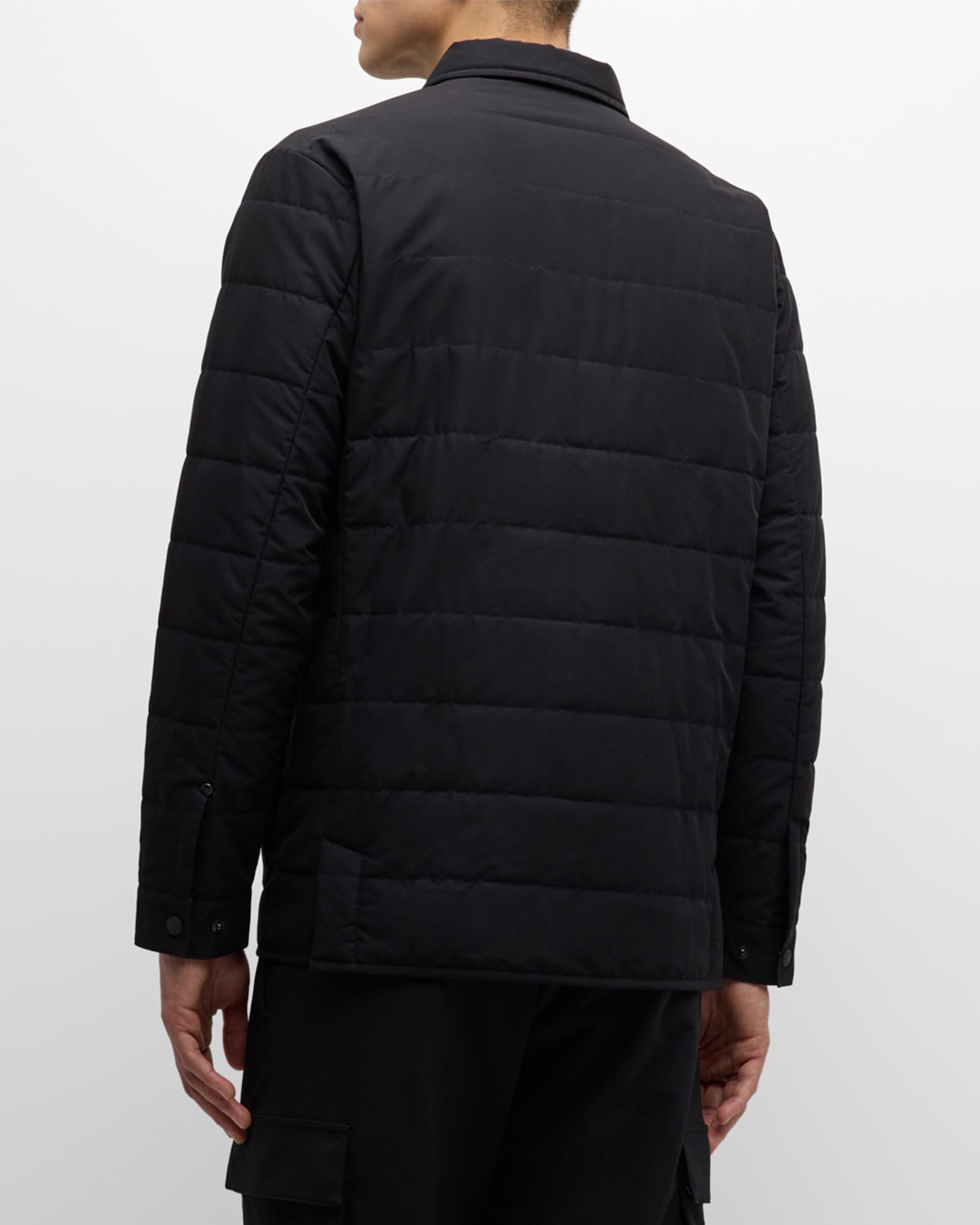 Men s Mercer Concealed Zip Quilted Jacket