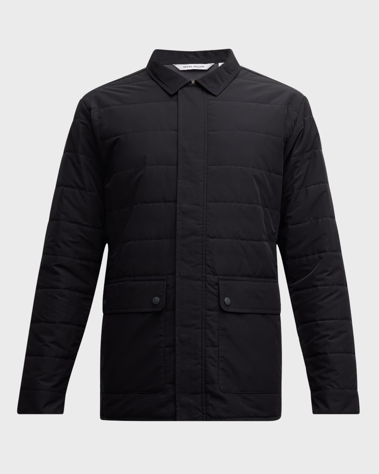 Peter Millar Men s Mercer Quilted Jacket with Concealed Zip