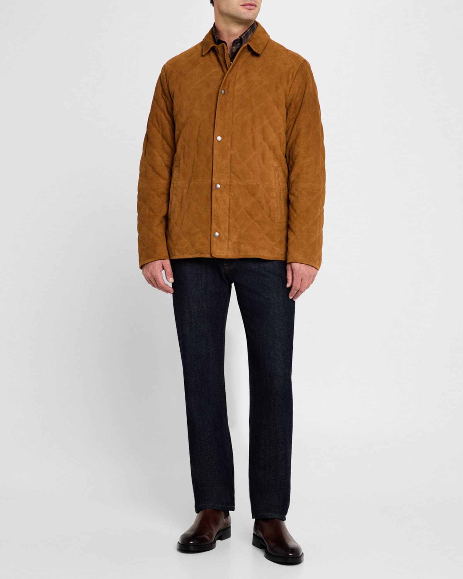 Peter Millar Suede Jacket 1