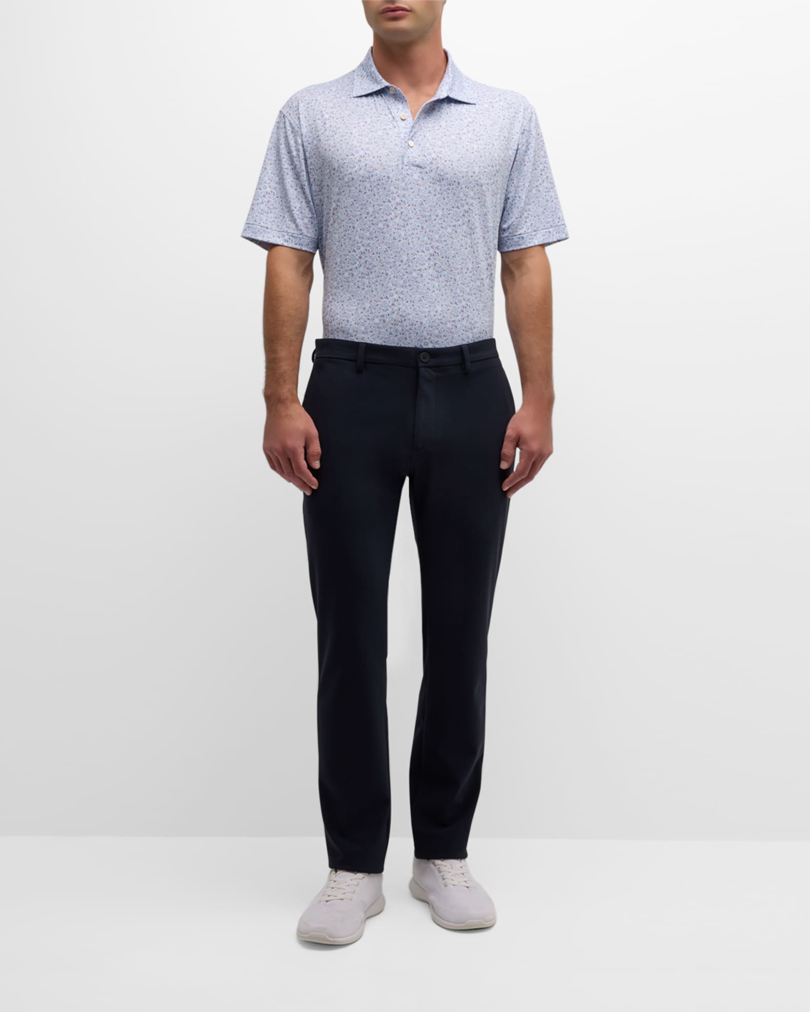 Men's Bootleggers Performance Jersey Polo  1