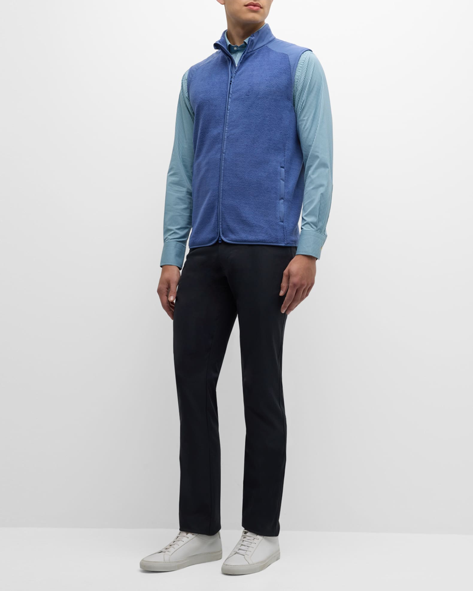 Men's Fade Fleece Vest 1