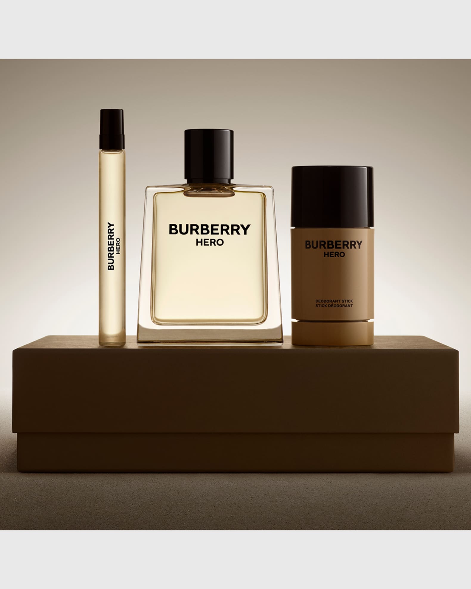 Burberry Men s 3 Piece Burberry Hero Eau de Toilette Gift Set
