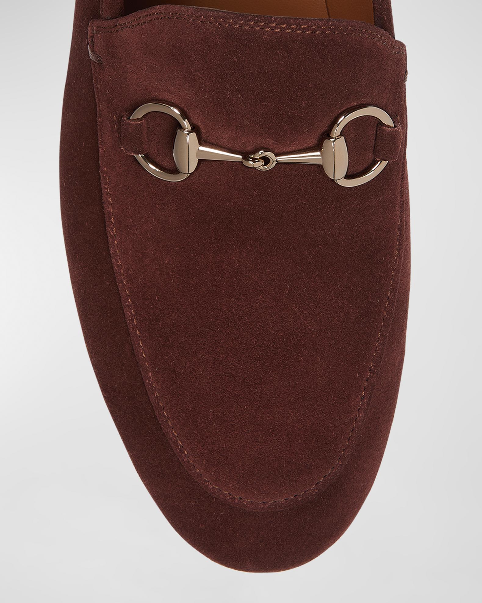 Gucci horsebit Burgundy Suede Bamboo Loafers Gucci - Horsebit Leather Loafers - Burgundy Gucci main image 2