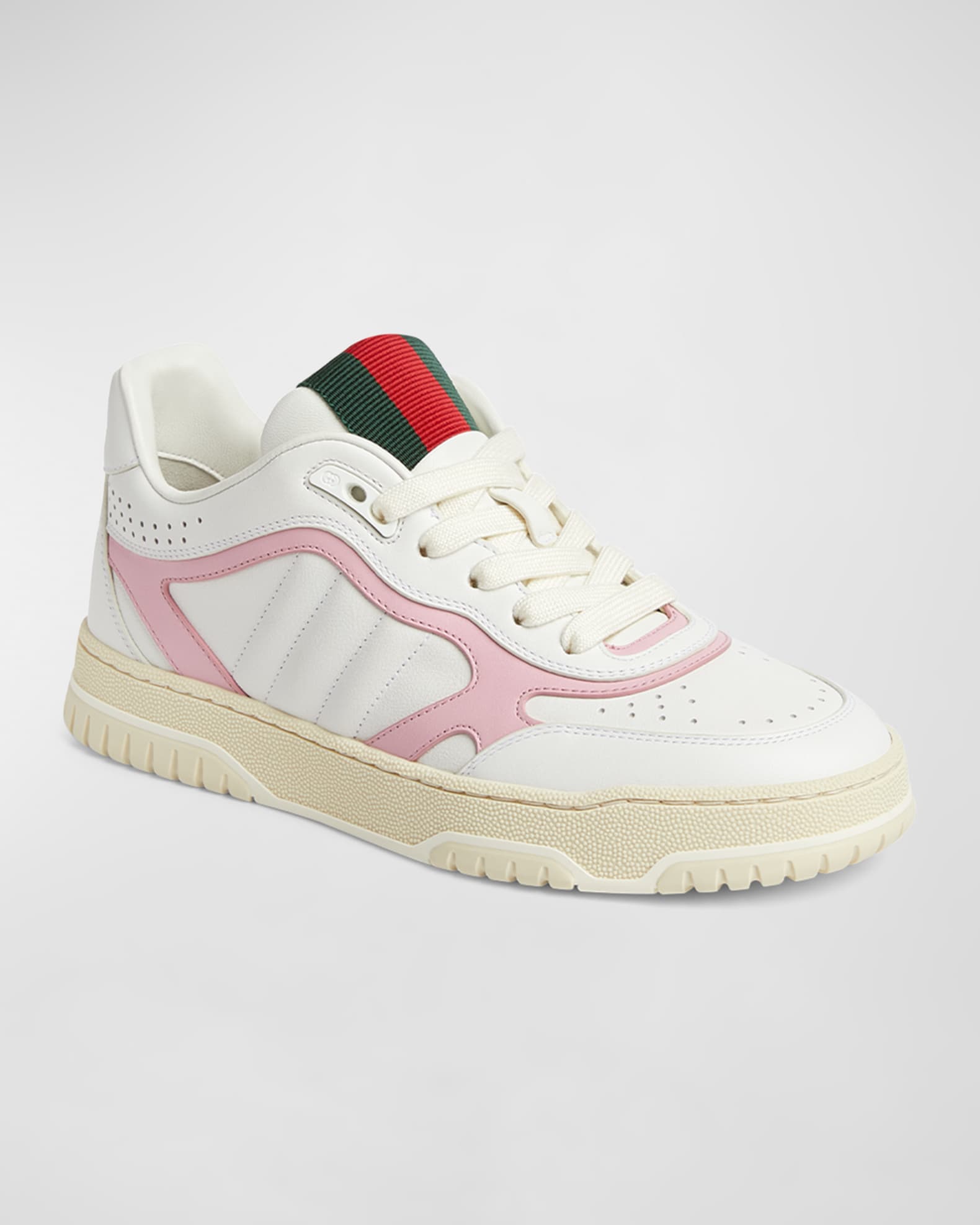 Bicolor Web Low Top Sneakers