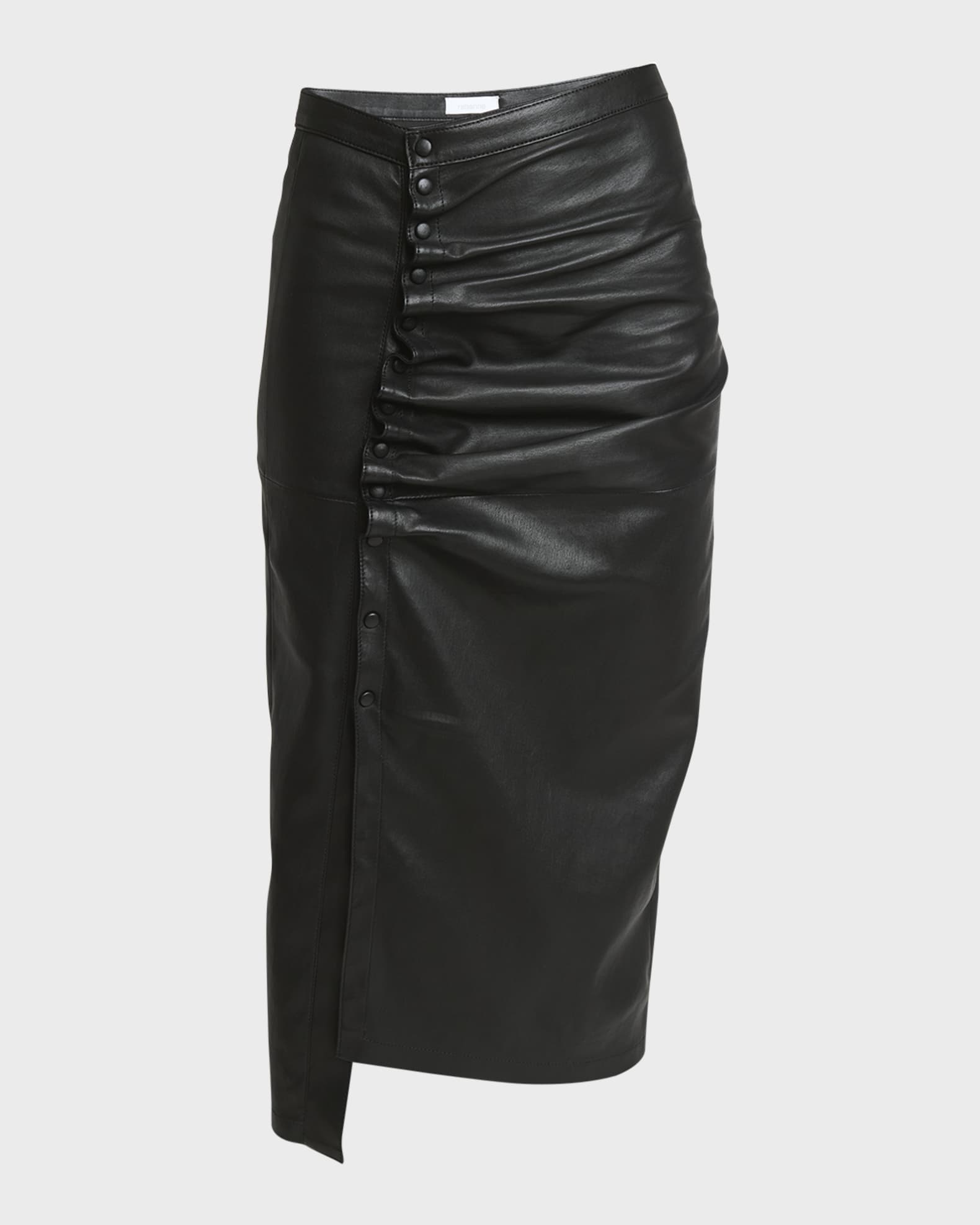 Leather skirt neiman marcus online