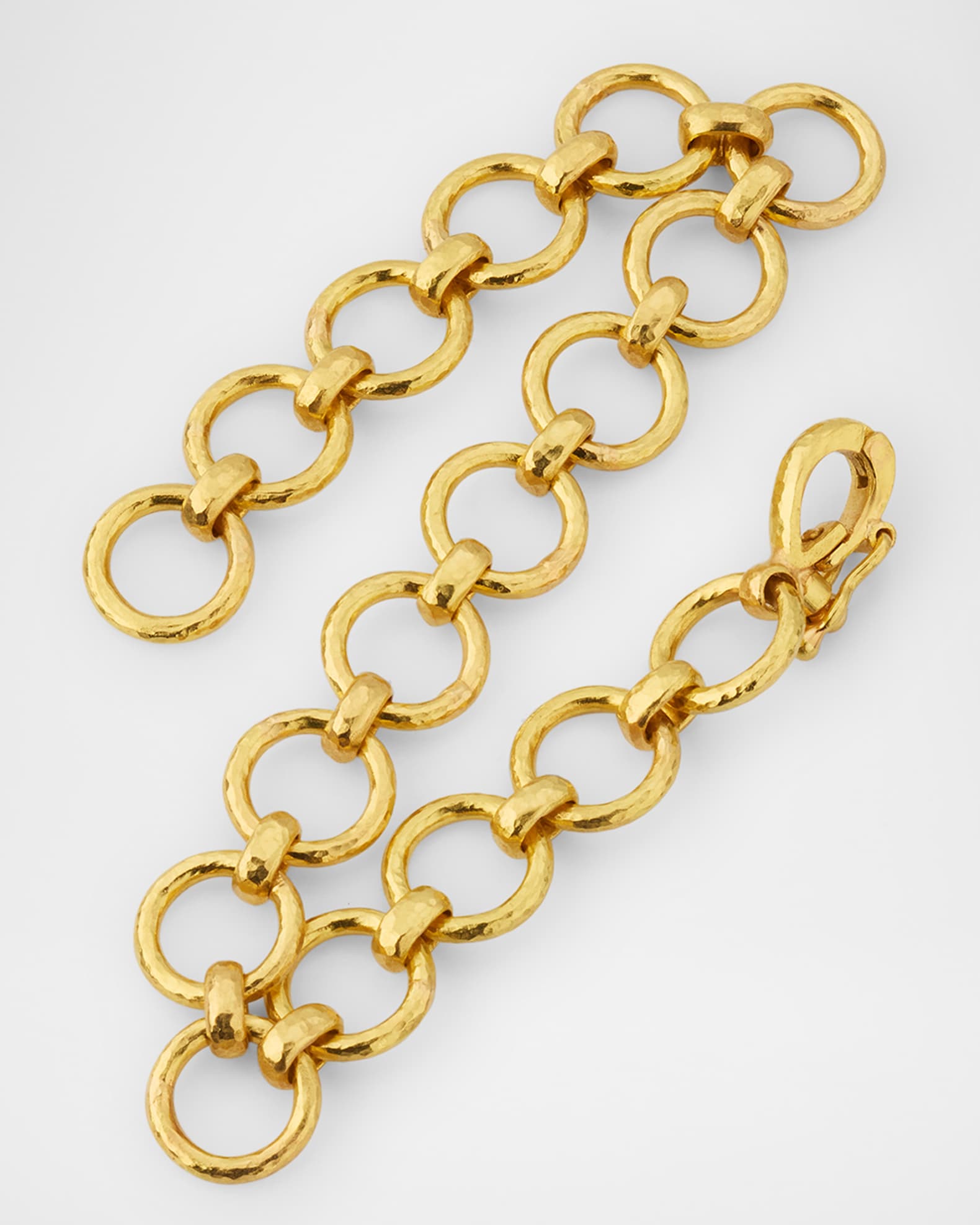 Elizabeth Locke 19K Yellow Gold Farnese Chain Link Bracelet Neiman Marcus