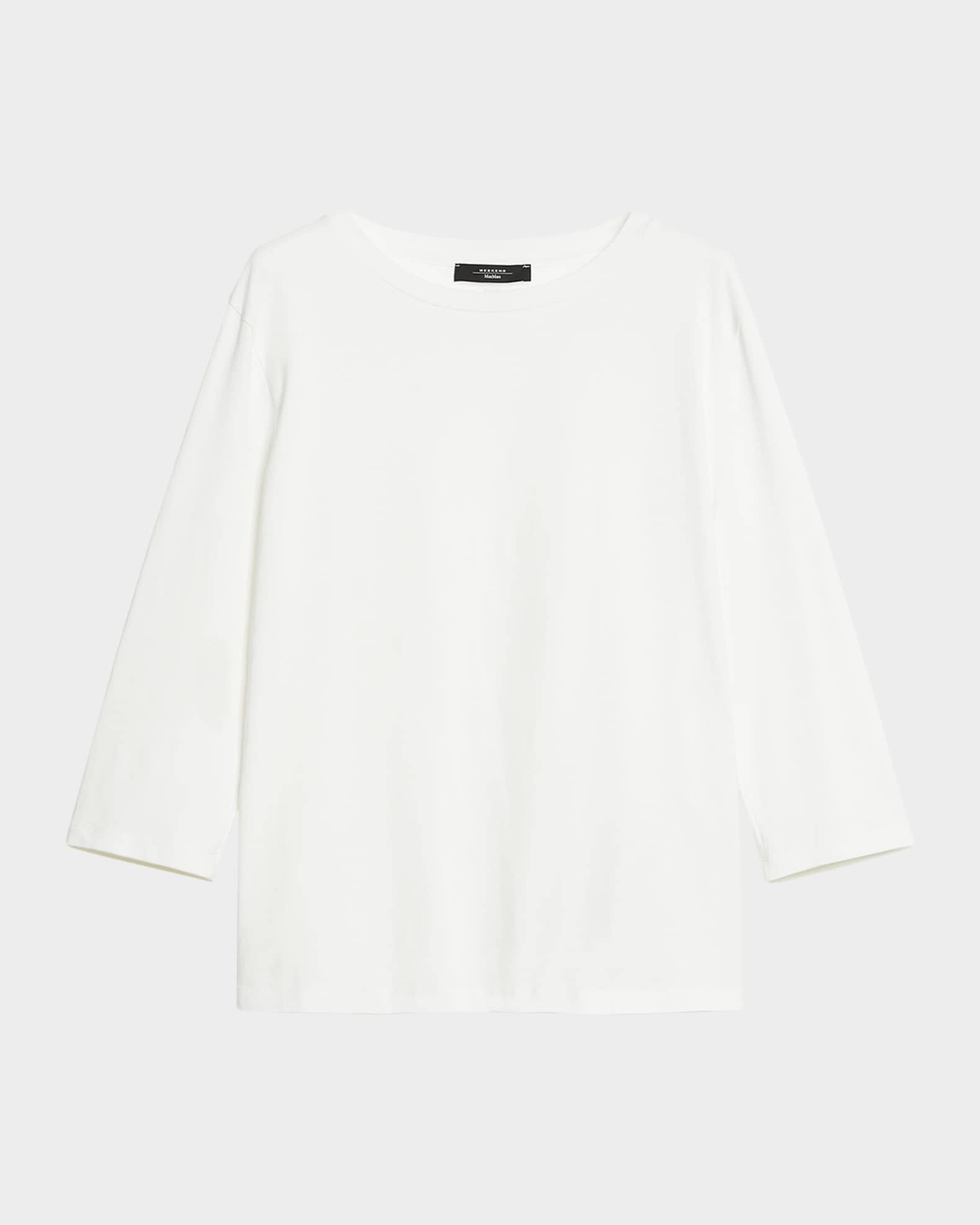 Weekend Max Mara Multia Crewneck 3/4-Sleeve T-Shirt | Neiman Marcus