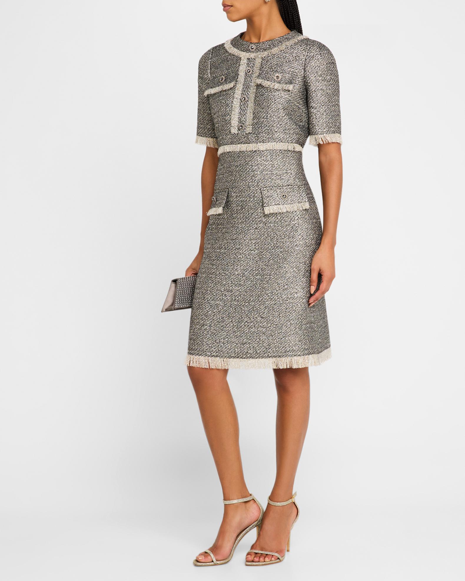 mock neck dresses Womens Long Sleeve Ribbed Knit Cashmere Midi Dress Mac Duggal Bead-Embelished Maxi Size:1 Meter Fall Favorites