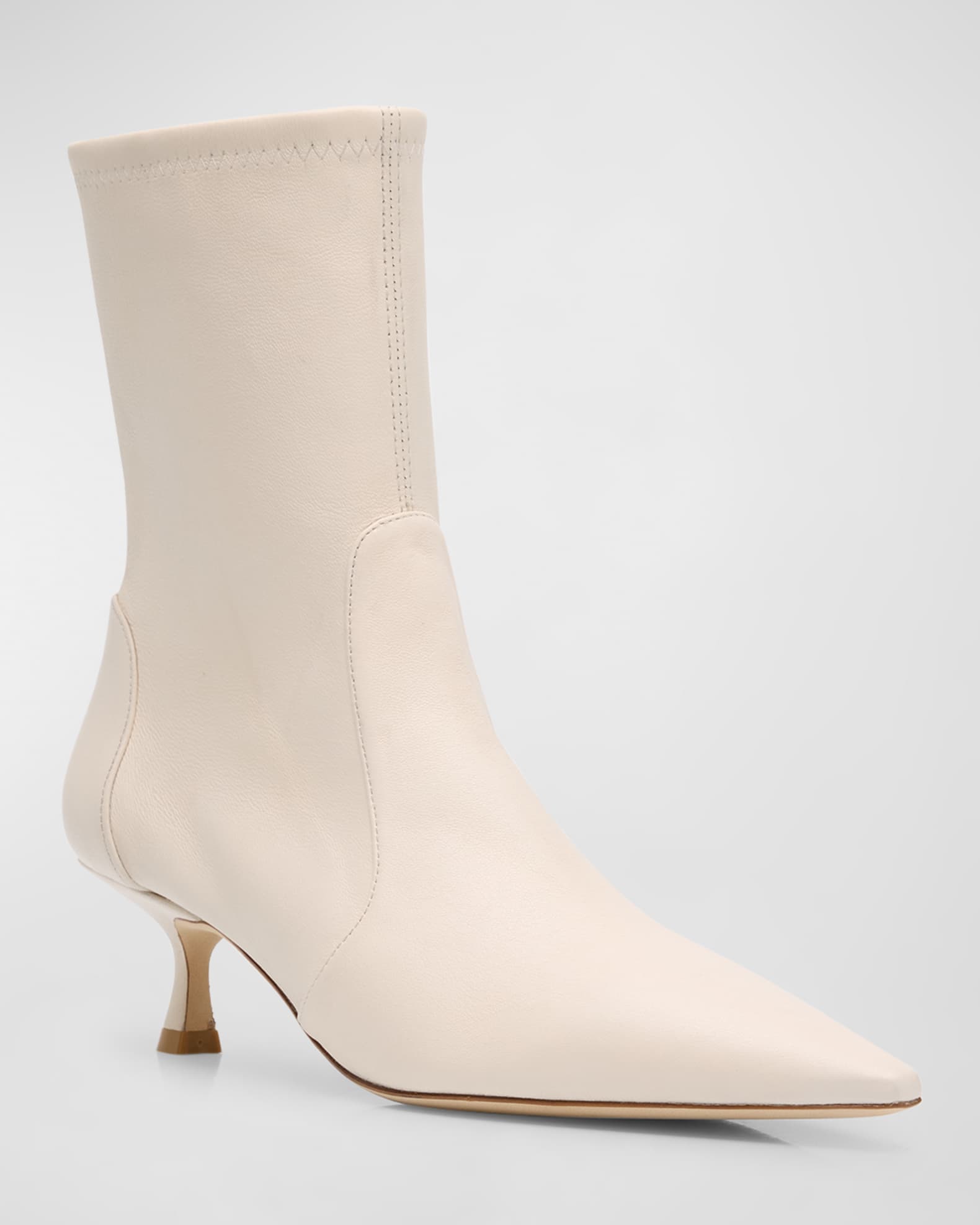 Neiman marcus white boots cheap