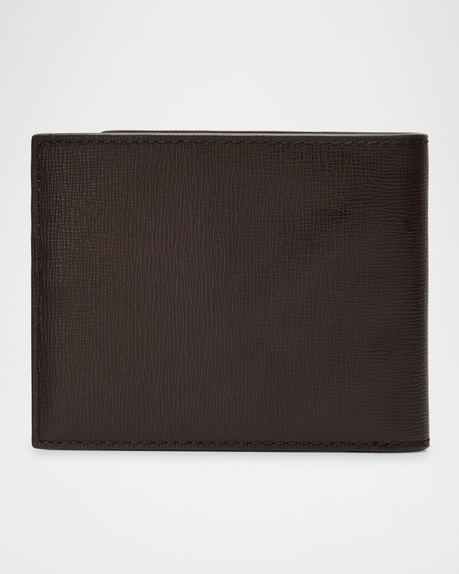 Bally leather wallet deals