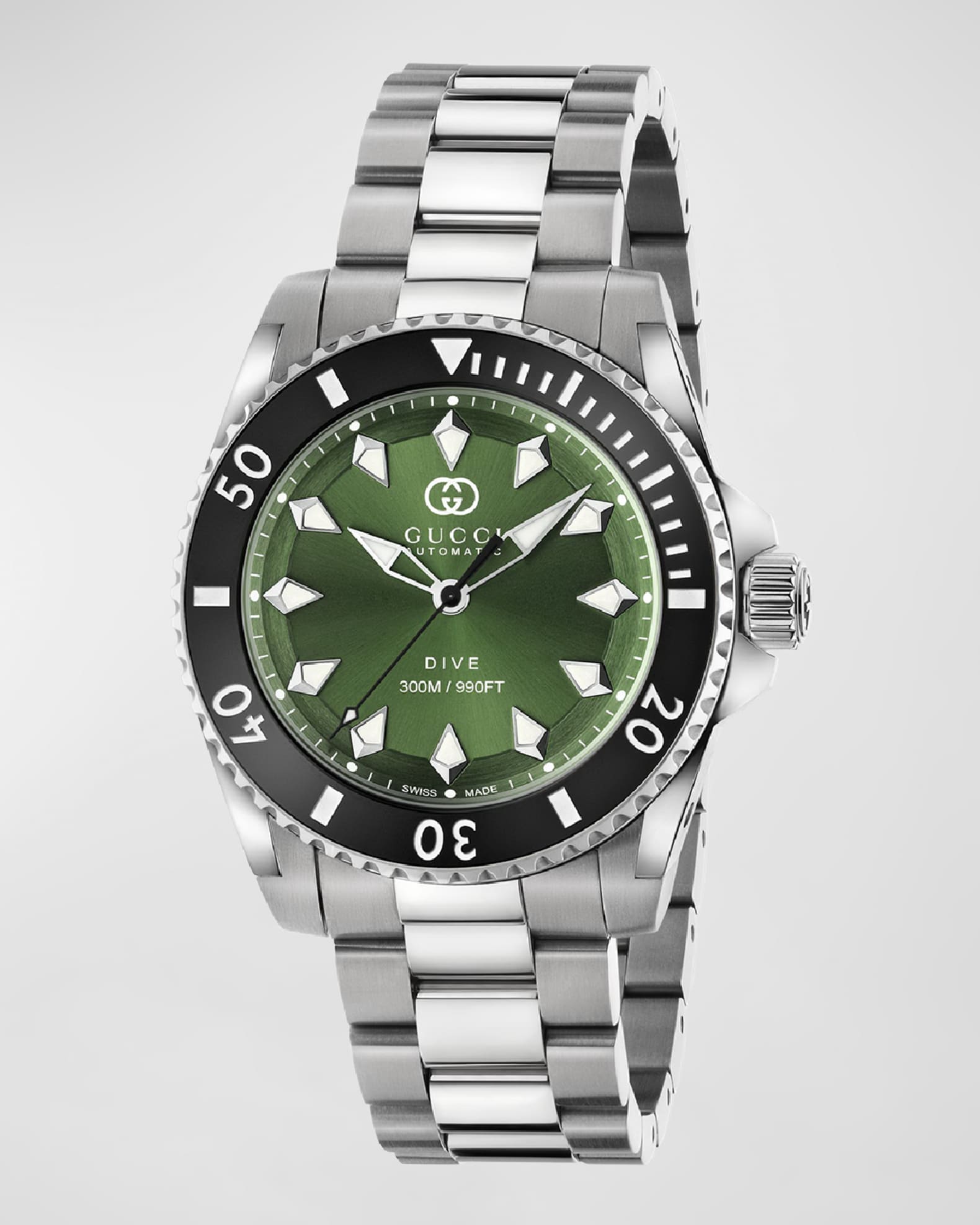 Gucci Men s Gucci Dive Stainless Steel Watch 40mm Neiman Marcus